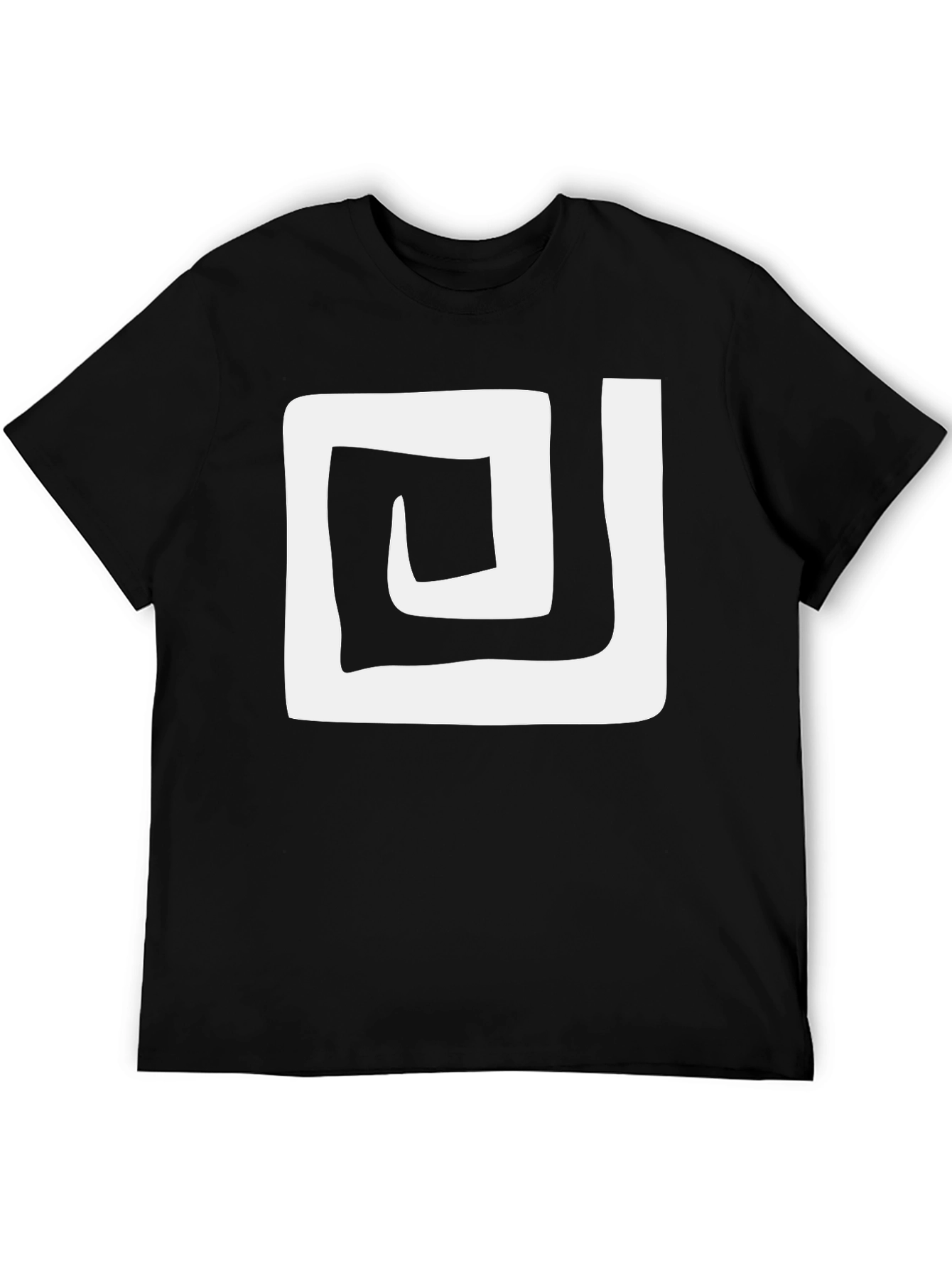 Spiral Graphic Tee - Modern Design Casual Comfort