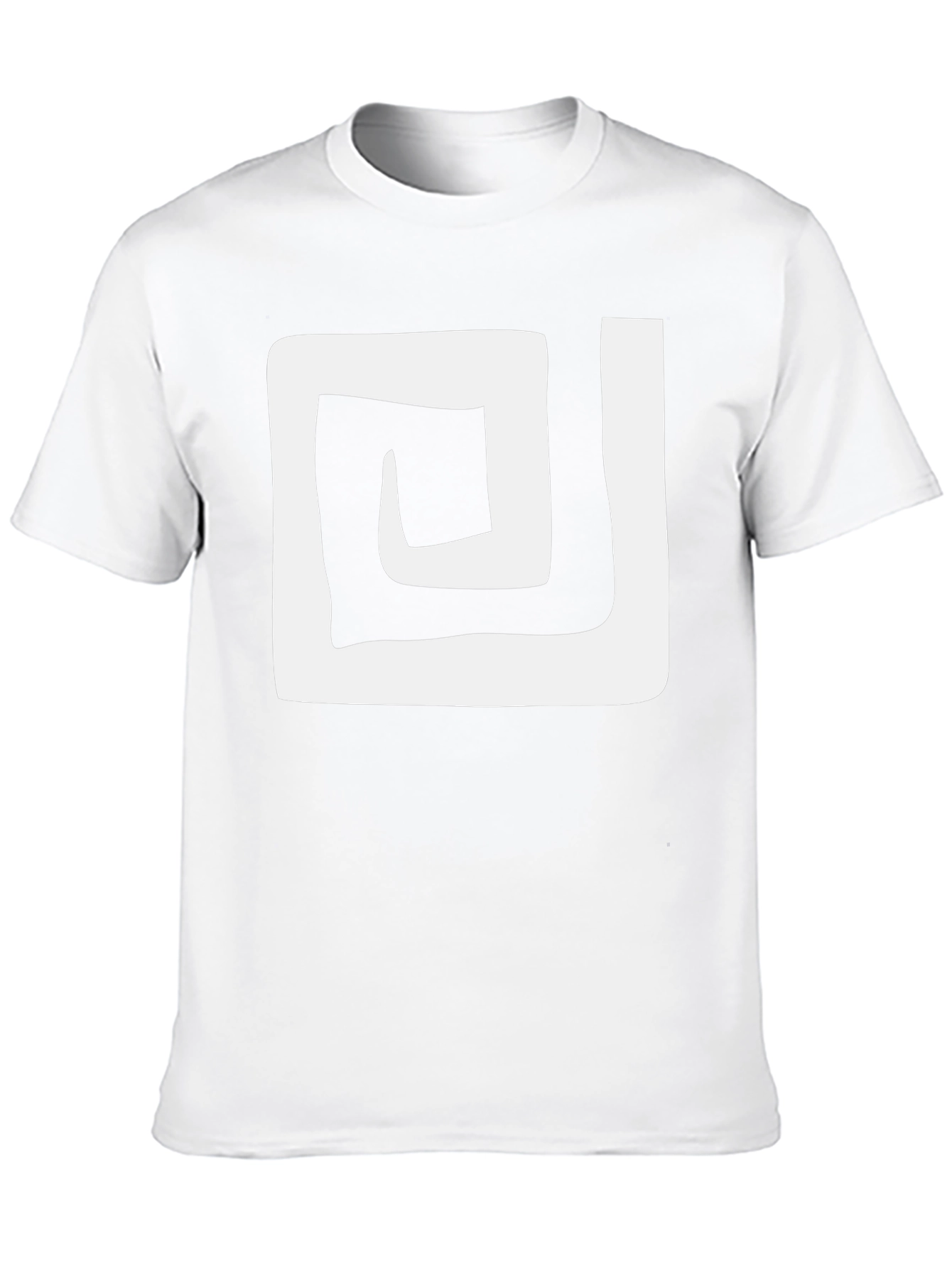 Spiral Graphic Tee - Modern Design Casual Comfort