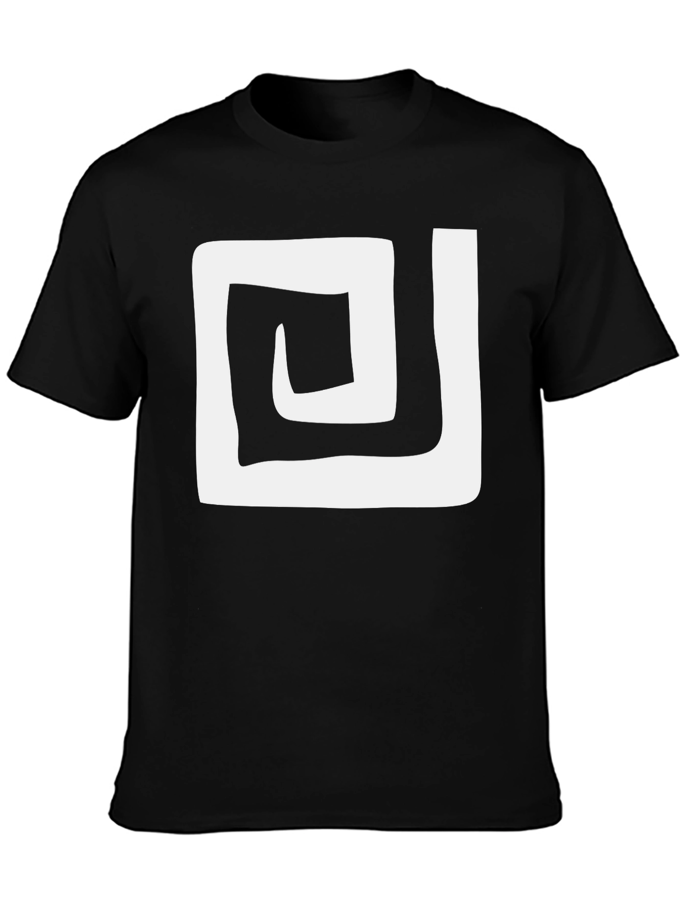 Spiral Graphic Tee - Modern Design Casual Comfort