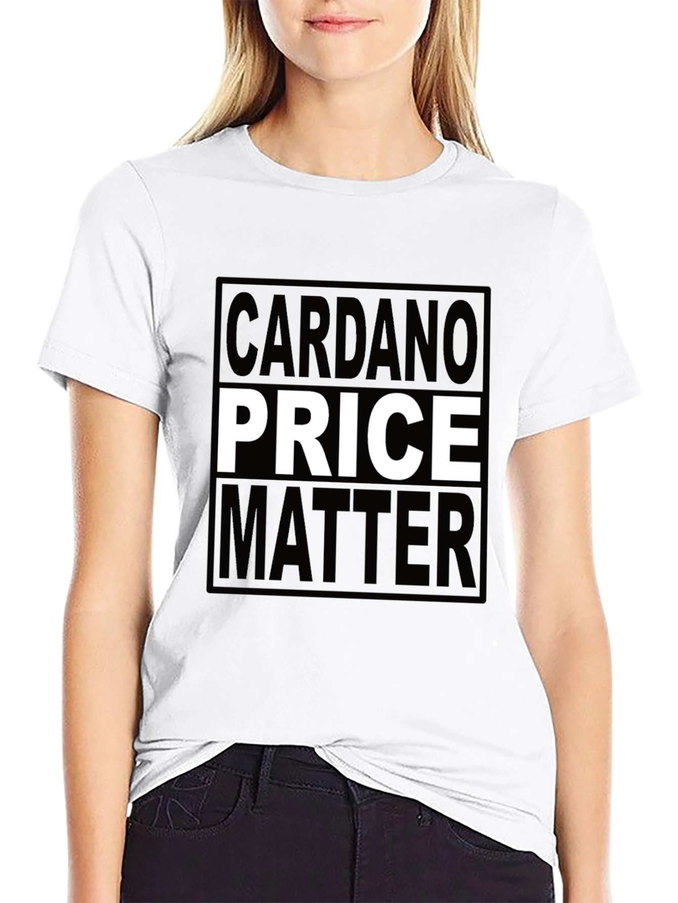Cardano Price Matter T-Shirt - Crypto Investor Tee