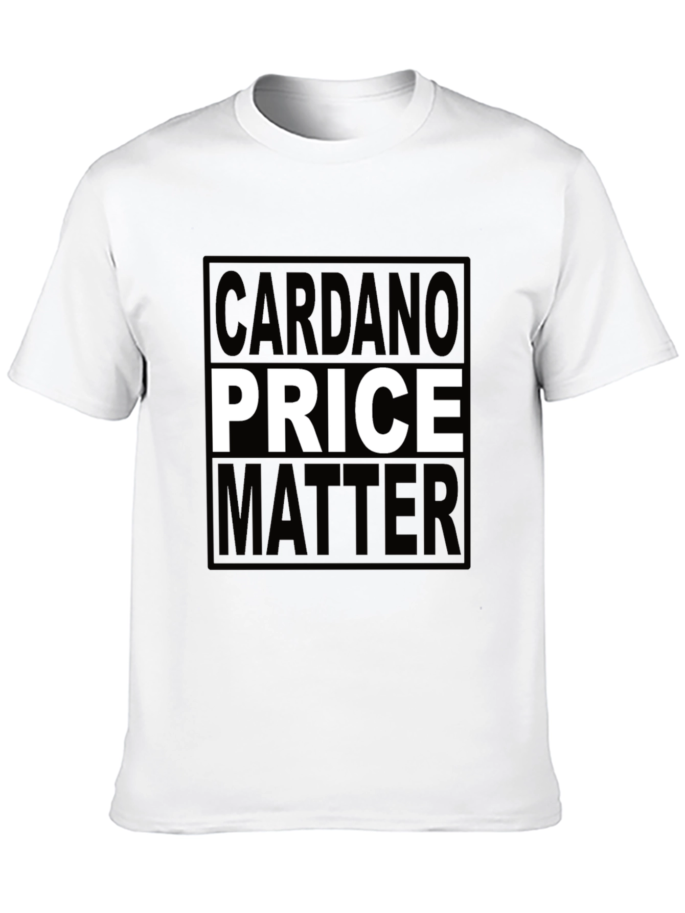 Cardano Price Matter T-Shirt - Crypto Investor Tee