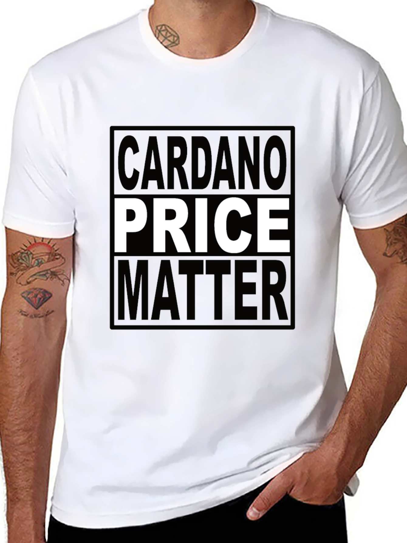 Cardano Price Matter T-Shirt - Crypto Investor Tee