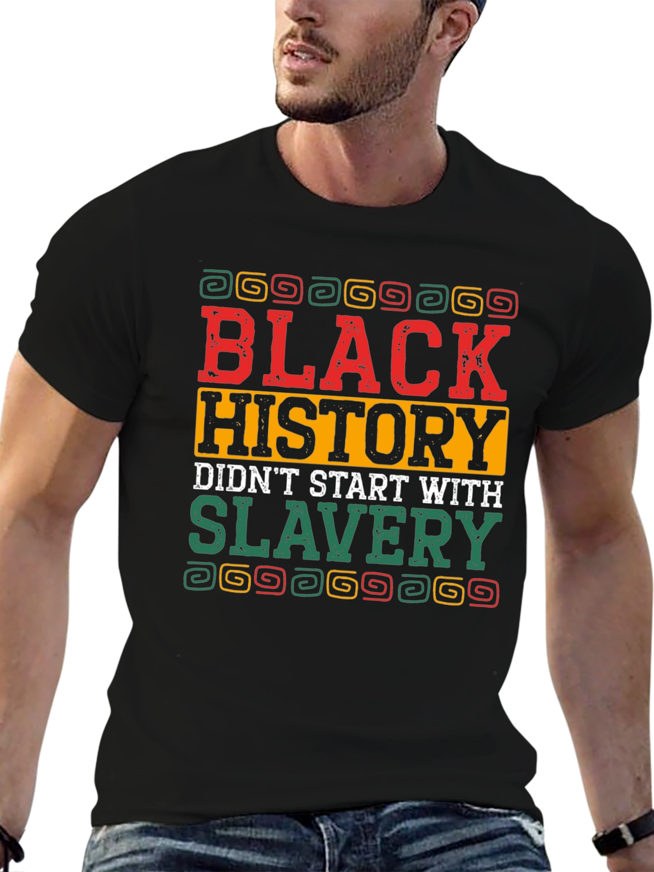 Black History T-Shirt - Didnt Start With Slavery