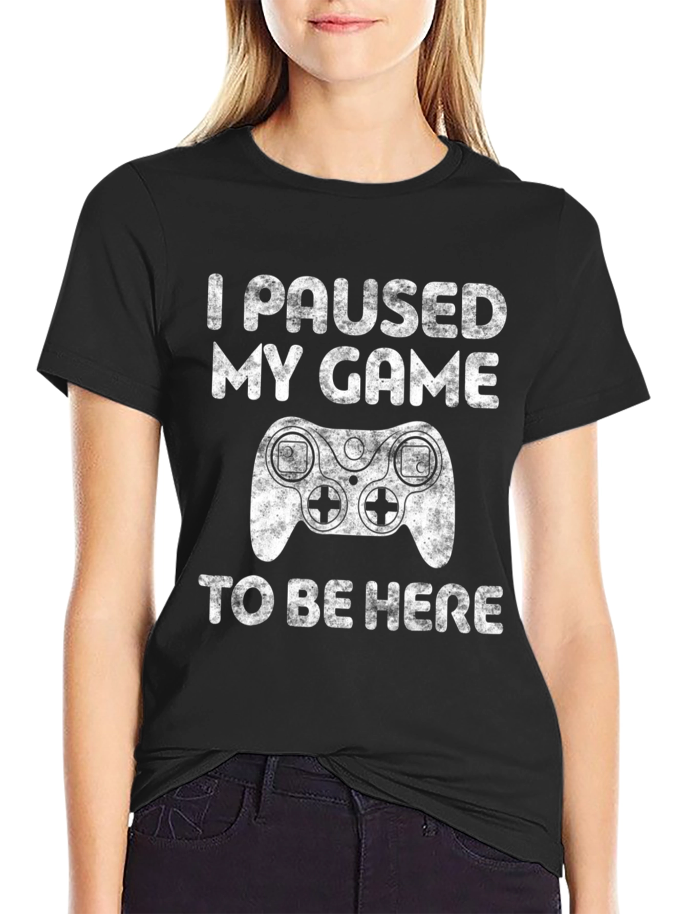 Gamer T-Shirt - I Paused My Game