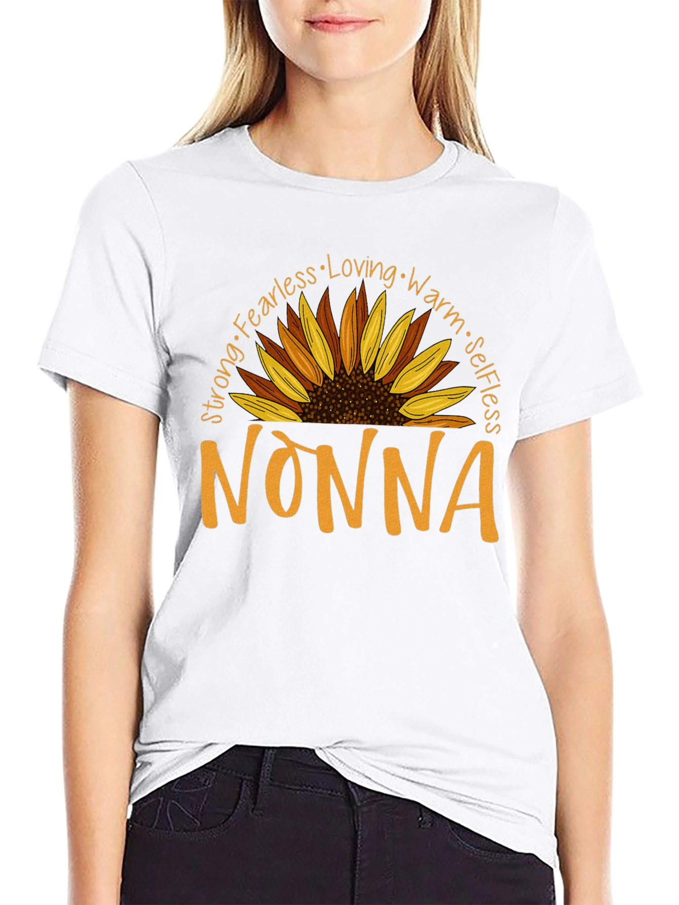 Nonna Sunflower Graphic Tee