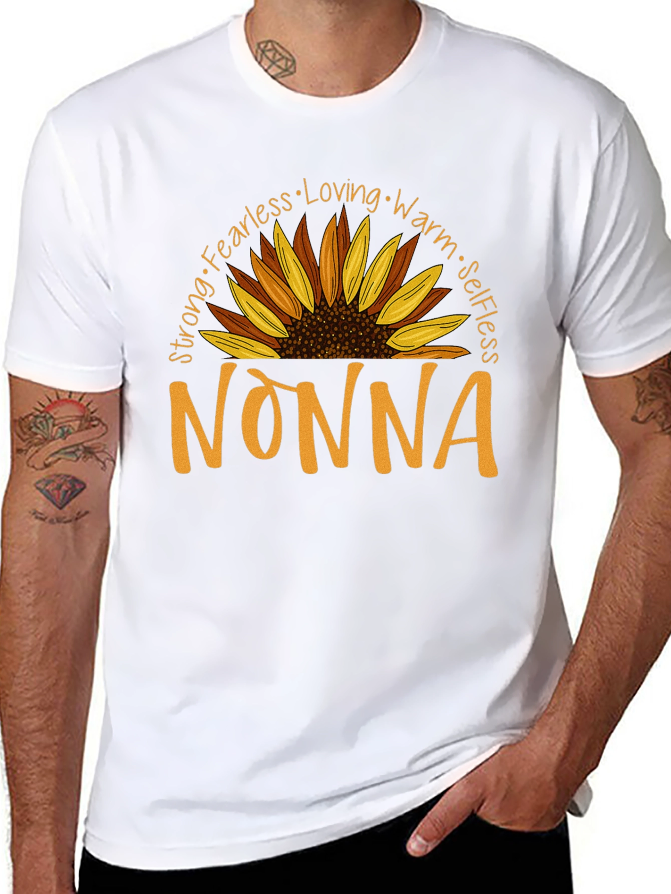 Nonna Sunflower Graphic Tee