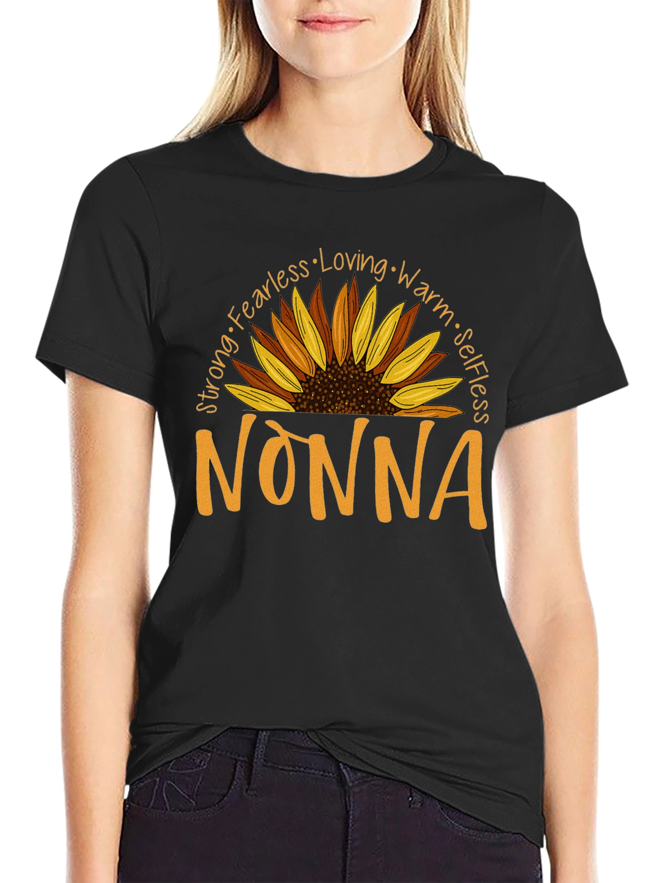 Nonna Sunflower Graphic Tee