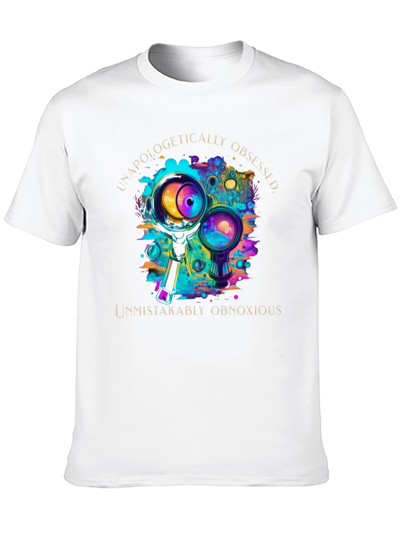 Unapologetically Obsessed Black T-Shirt