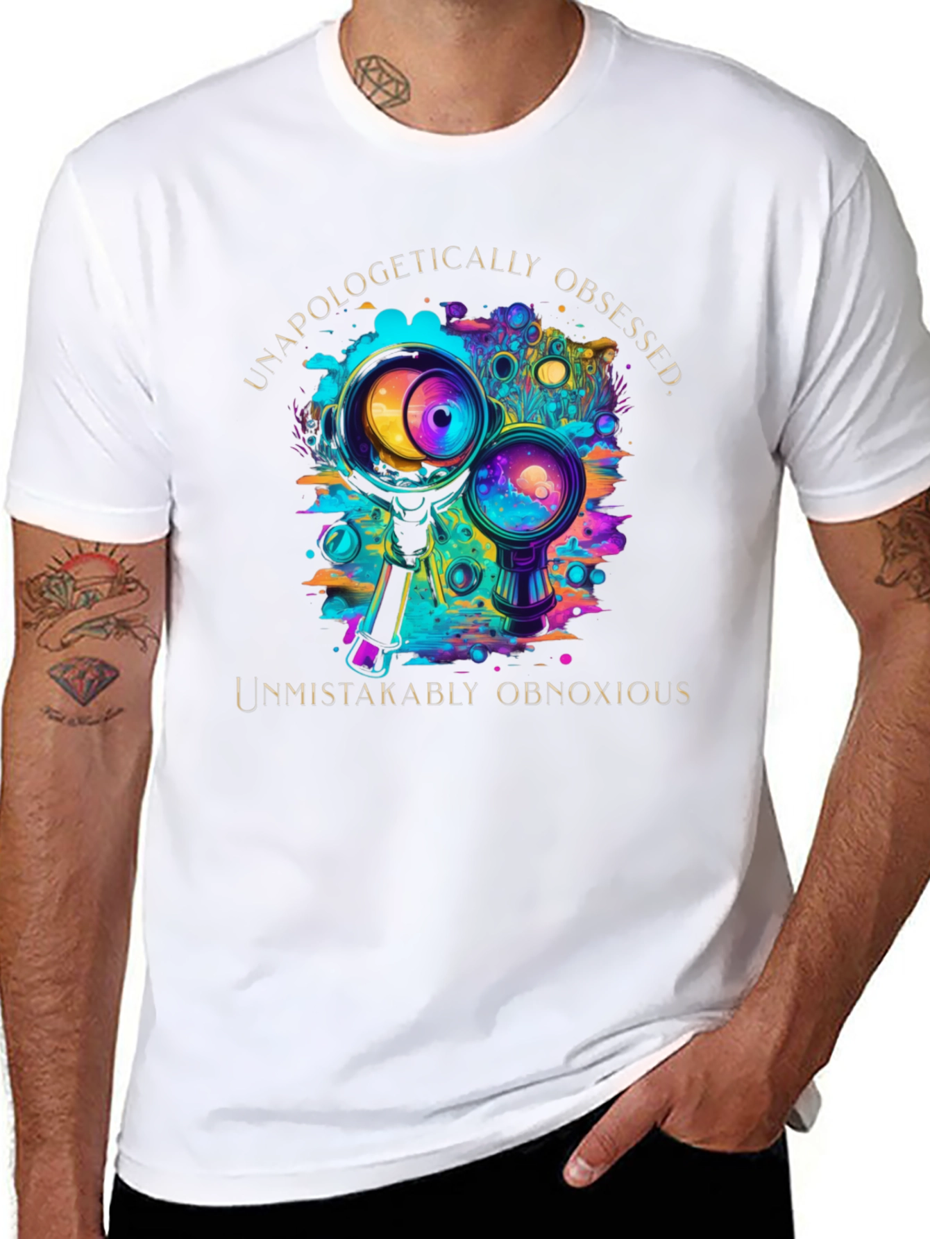 Unapologetically Obsessed Black T-Shirt