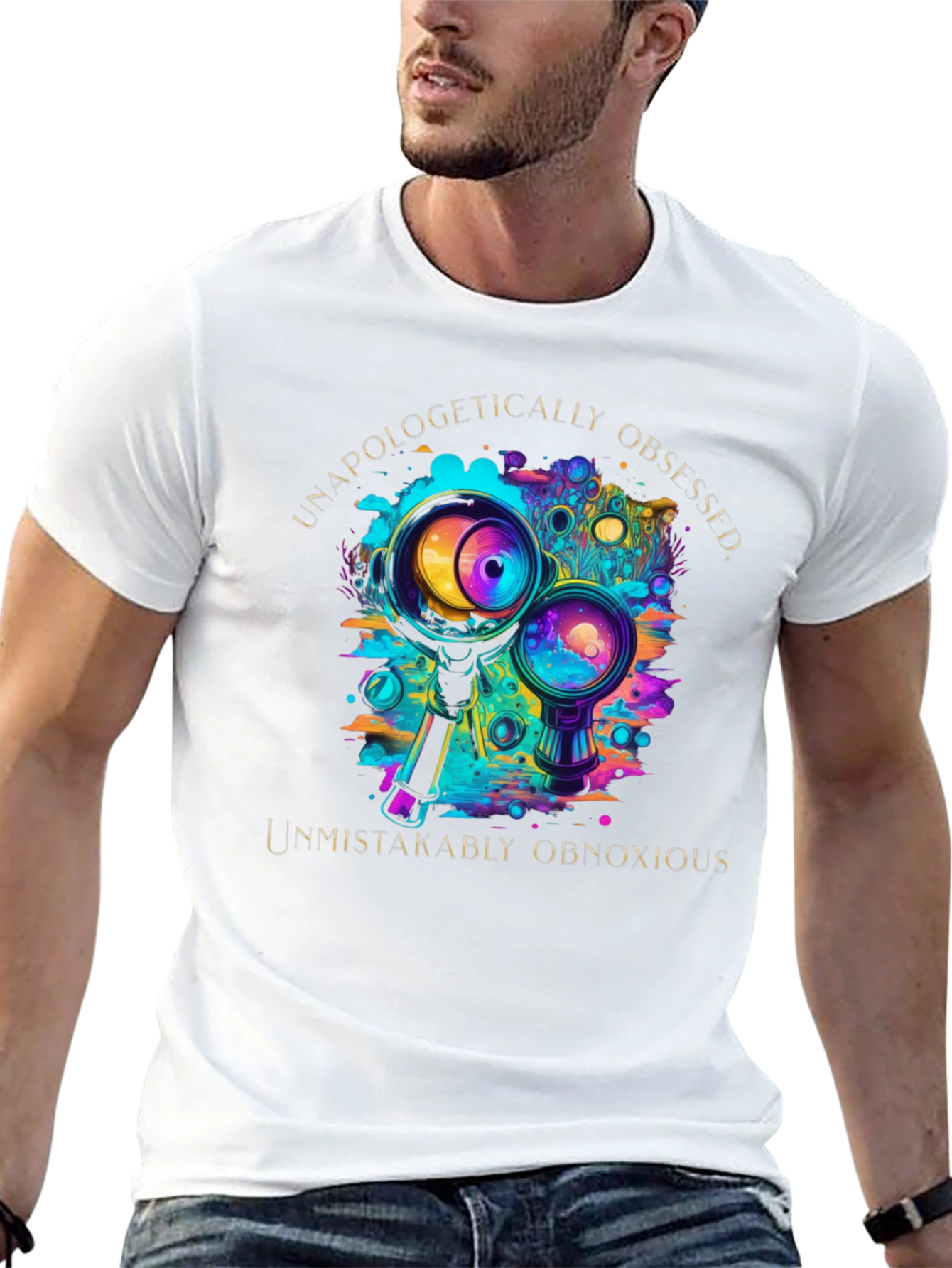 Unapologetically Obsessed Black T-Shirt