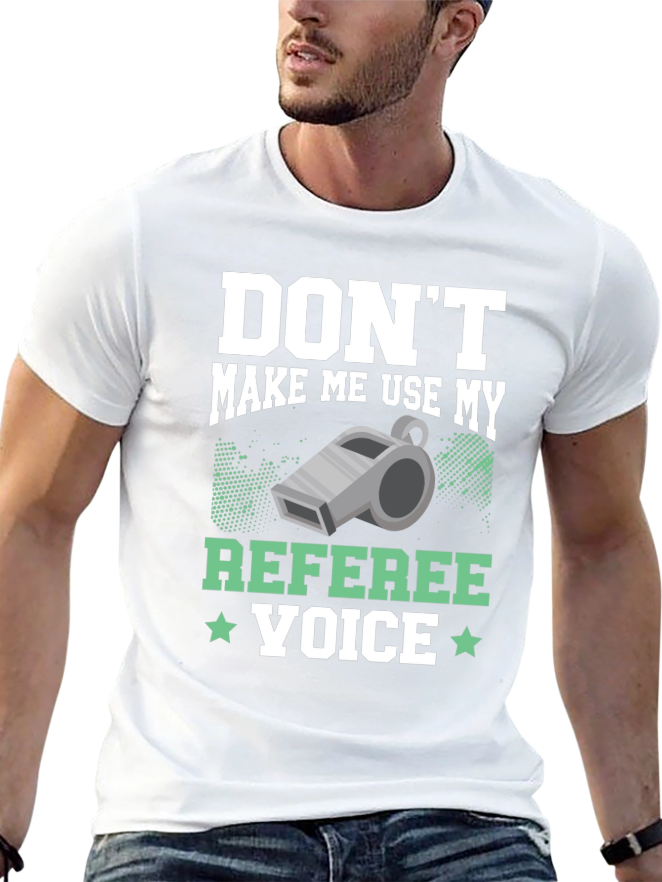 Dont Make Me Use My Referee Voice T-Shirt