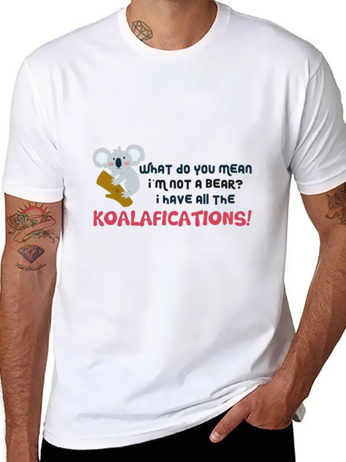 Koala-fied Humor Tee