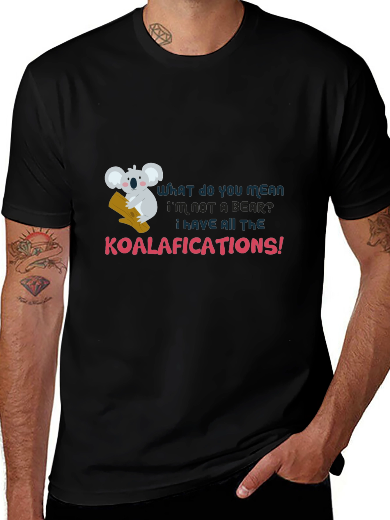 Koala-fied Humor Tee