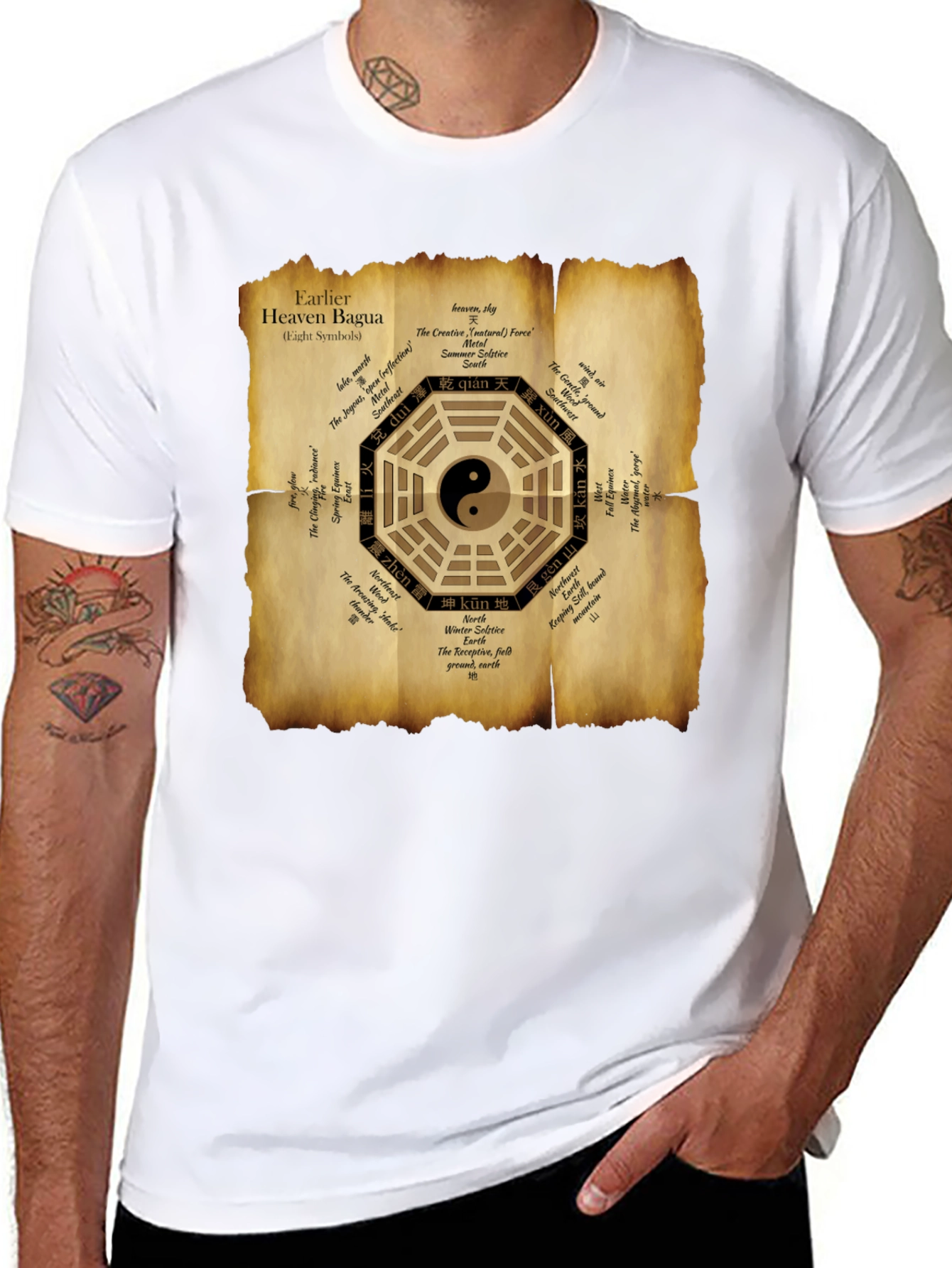 Yin Yang Bagua T-Shirt