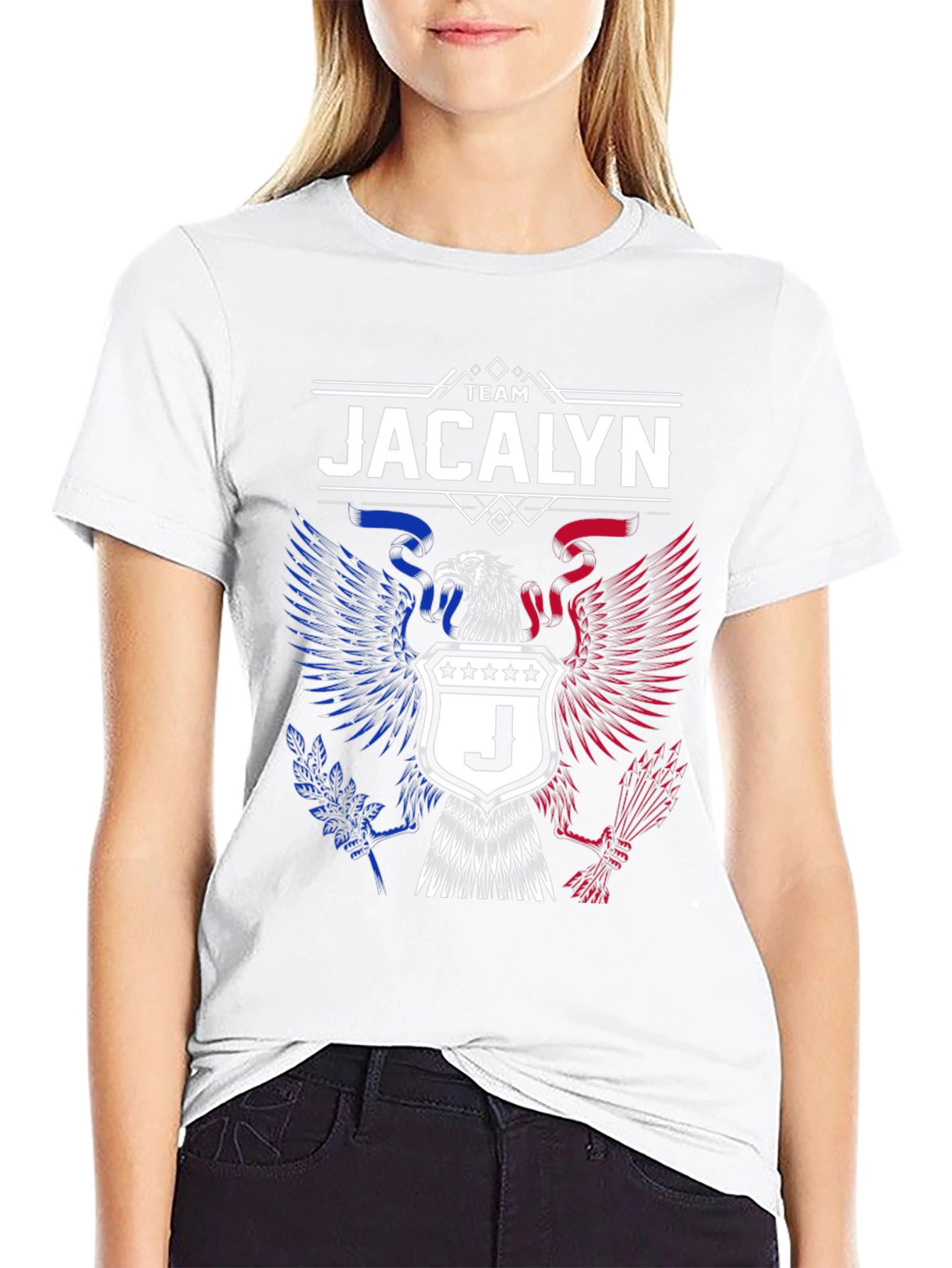 Team Jacalyn Patriotic Eagle T-Shirt