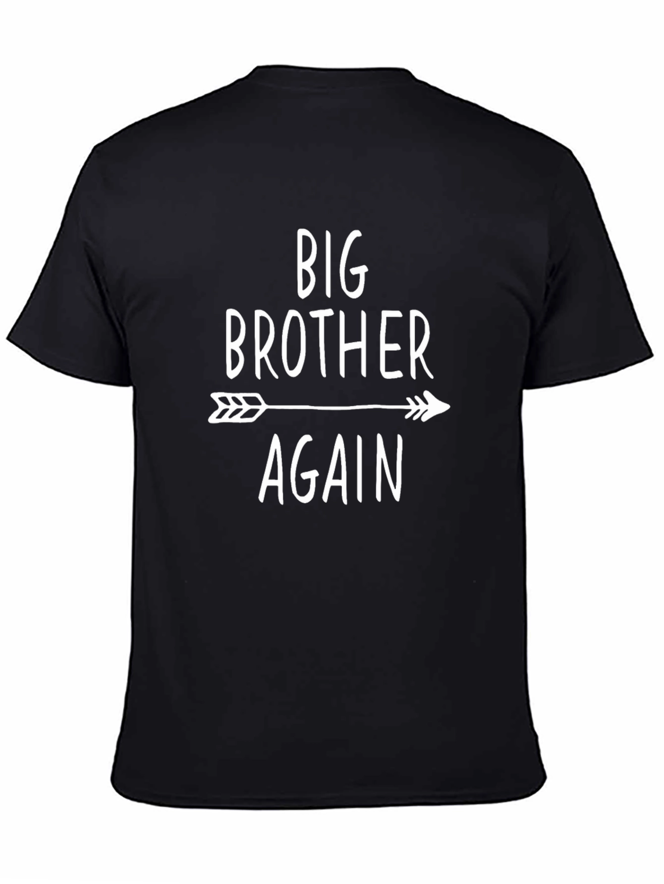 Big Brother Again T-Shirt - Cute Sibling Announcement Tee