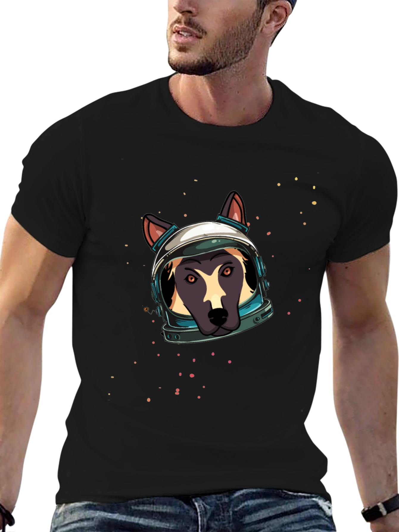 Astronaut Dog T-Shirt - Space Pup Tee