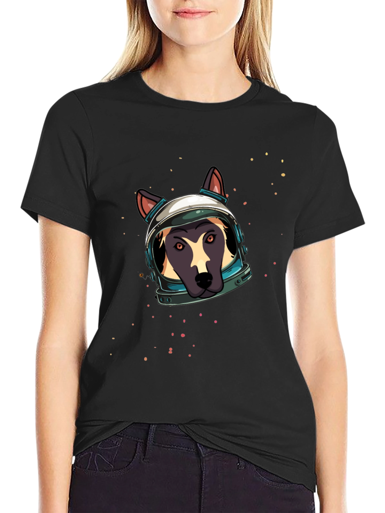 Astronaut Dog T-Shirt - Space Pup Tee