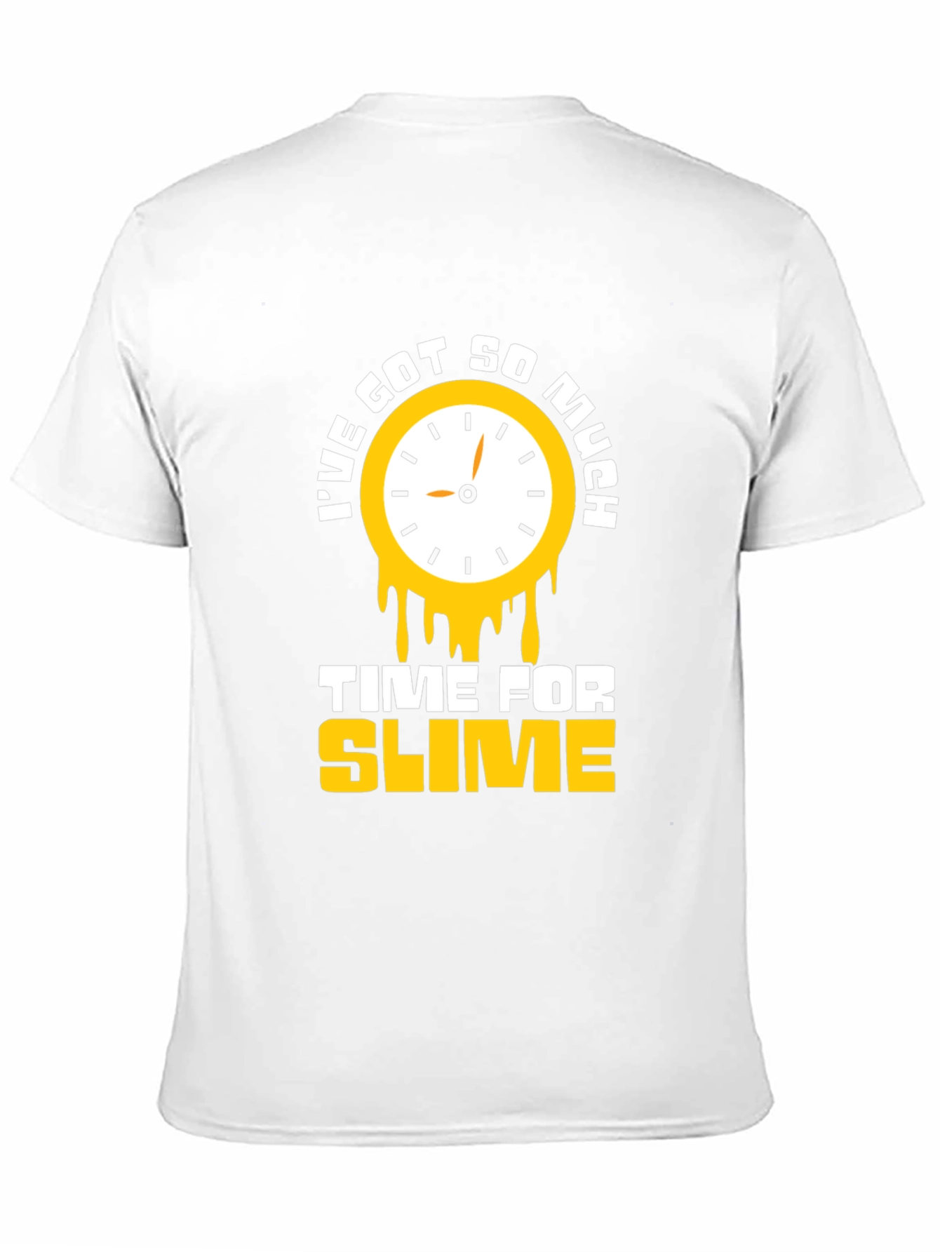Time for Slime Black Graphic T-Shirt