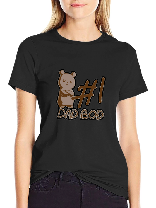 Dad Bod Bear T-Shirt - Funny Graphic Tee