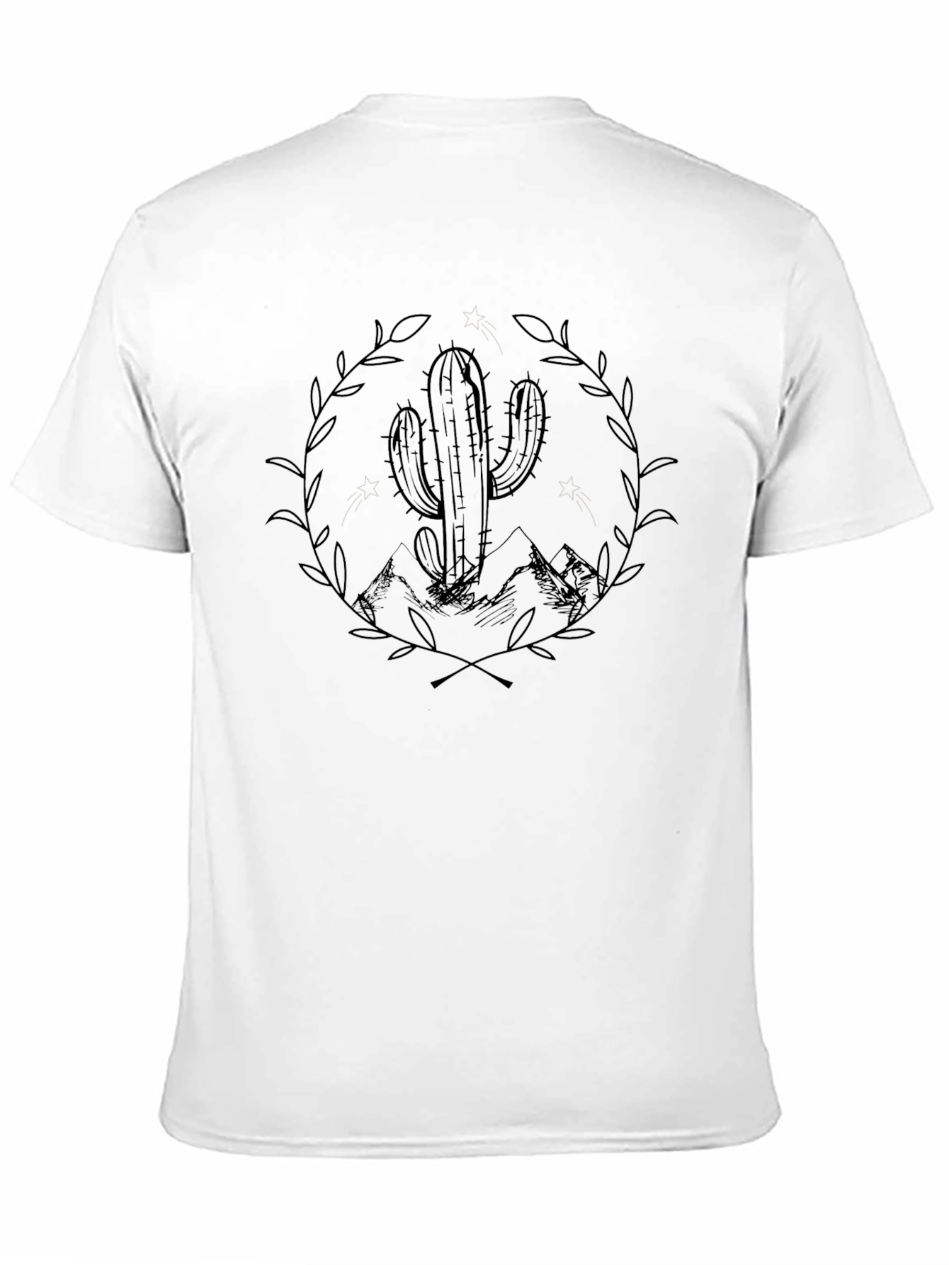 Cactus Graphic T-Shirt - Desert Adventure Tee