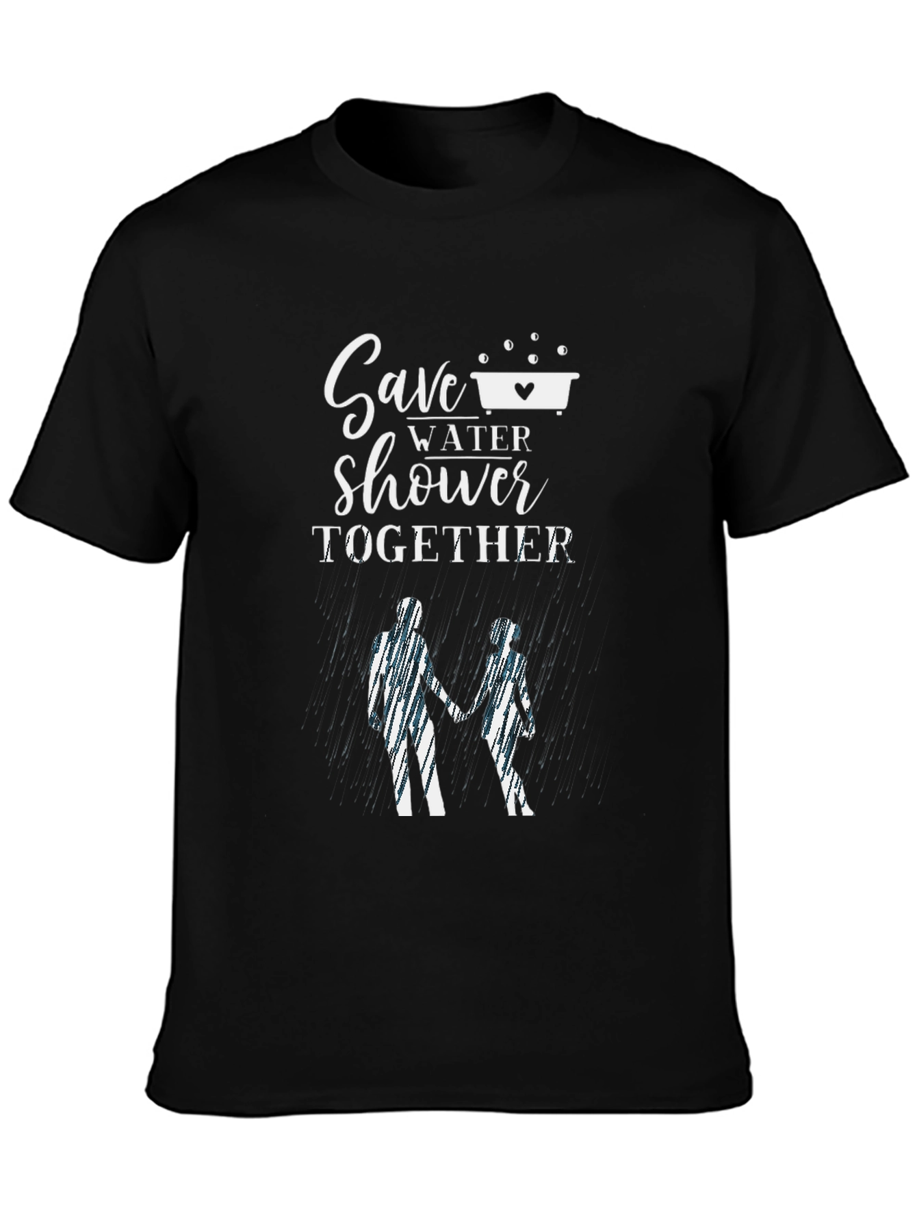 Save Water Shower Together Graphic Tee
