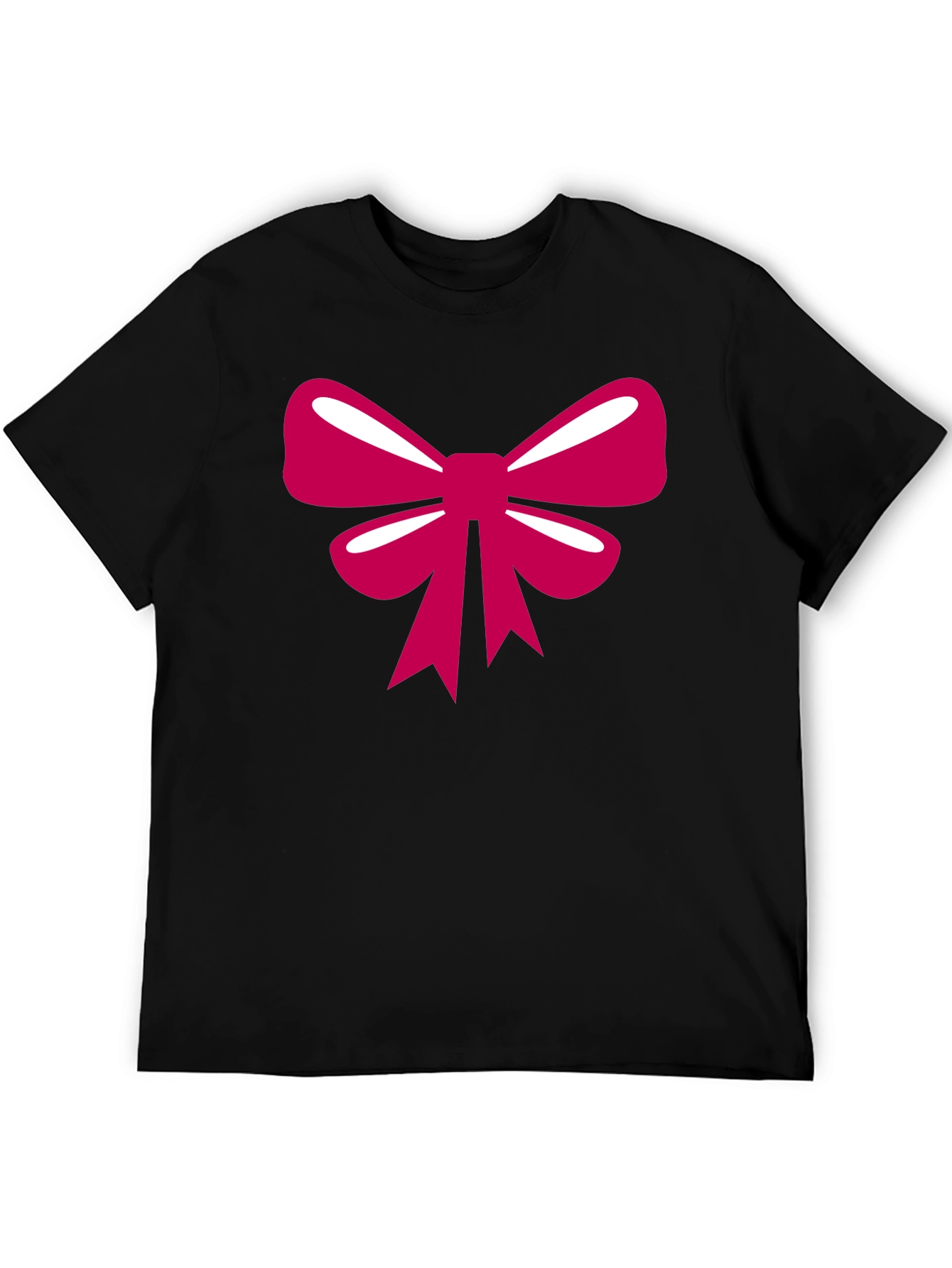 Bow Graphic T-Shirt - Stylish Casual Tee