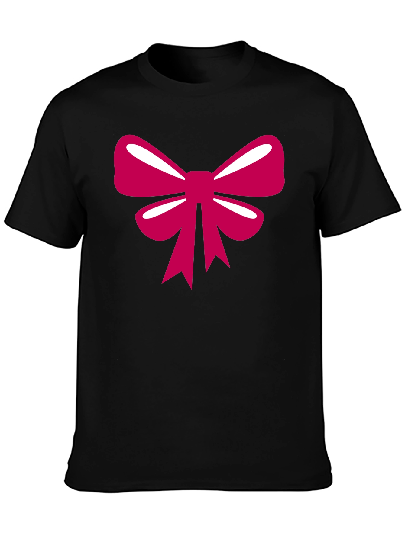 Bow Graphic T-Shirt - Stylish Casual Tee