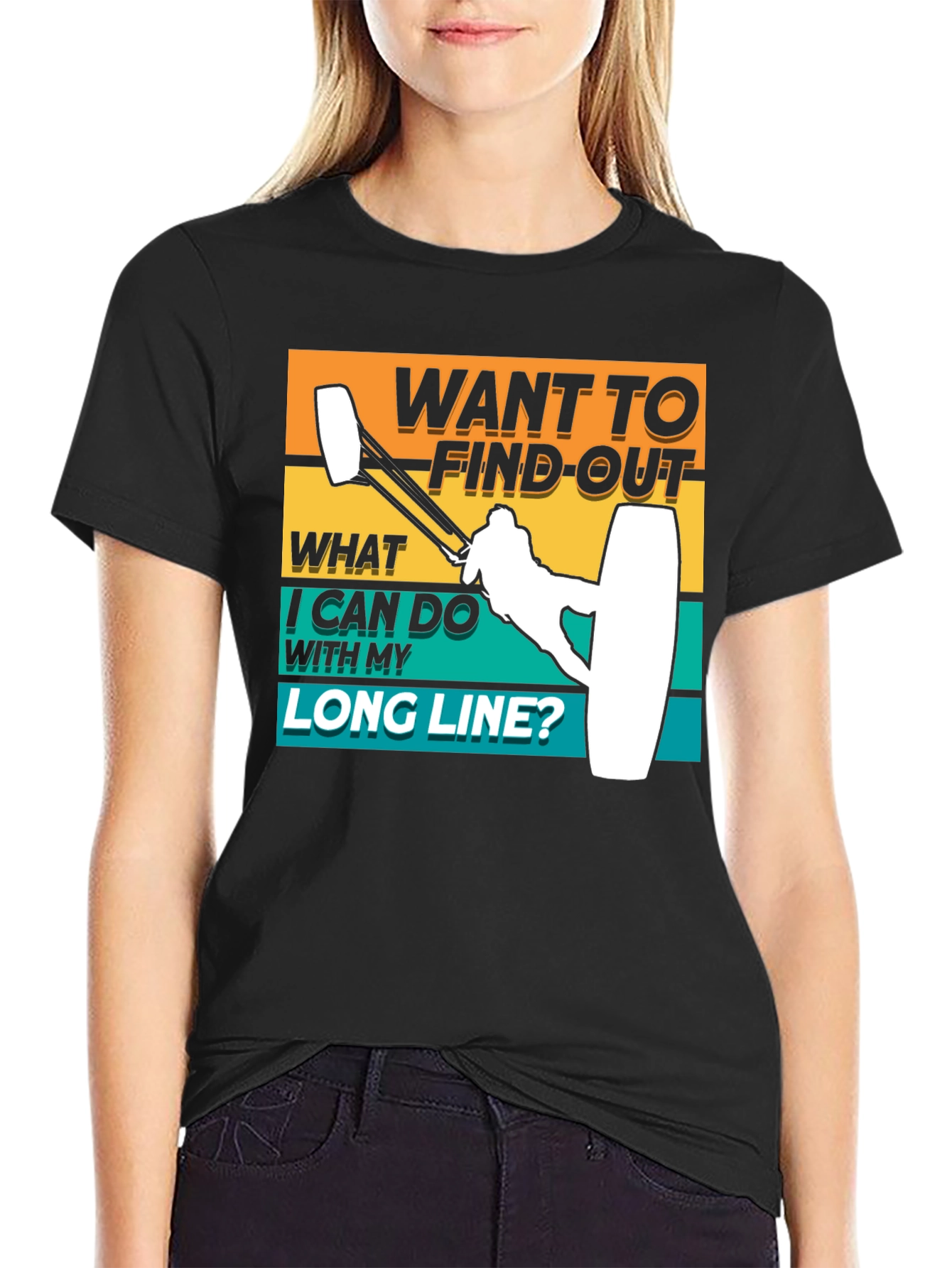 Want To Find Out Long Line T-Shirt