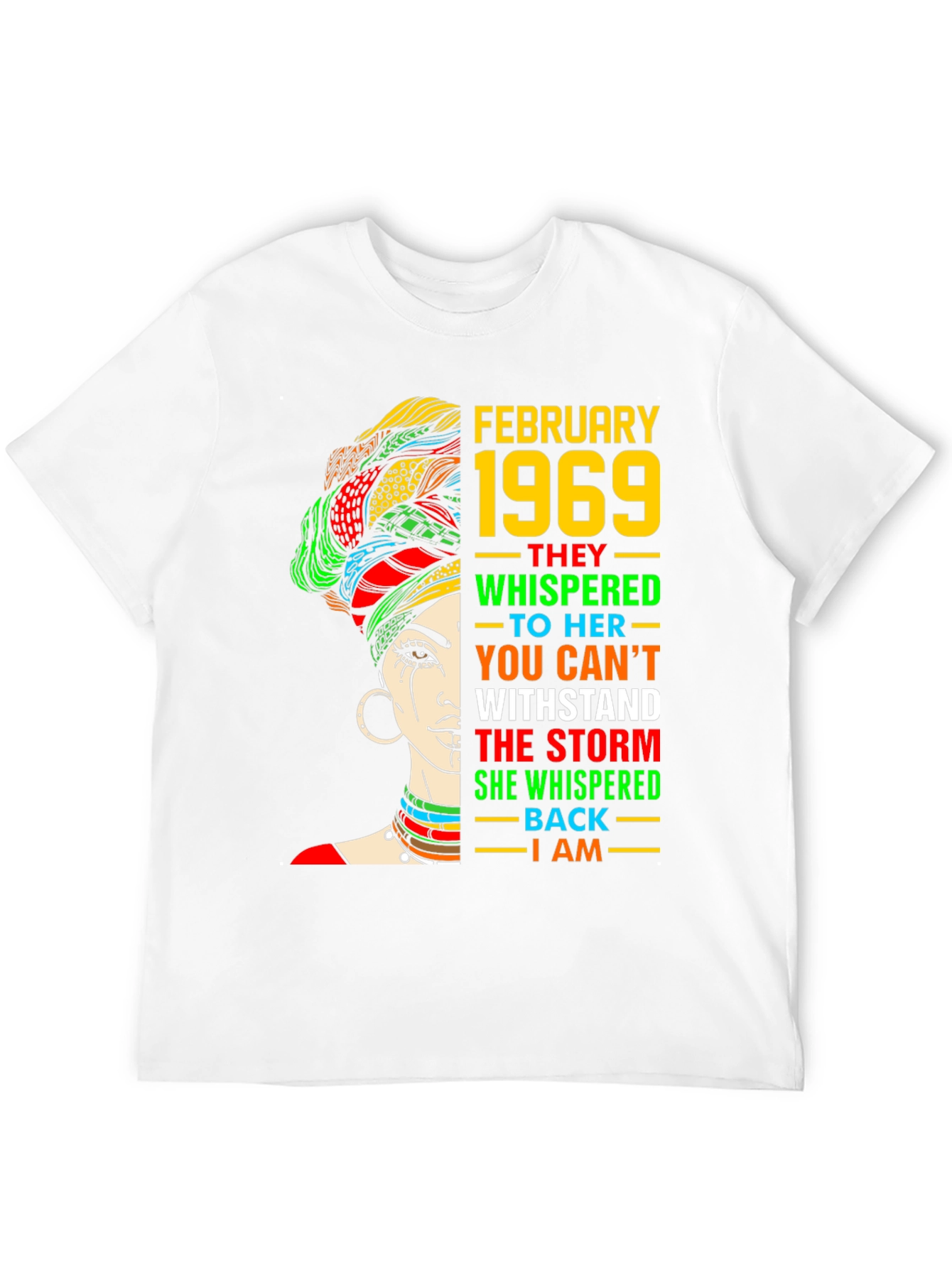 February 1969 Black Woman T-Shirt