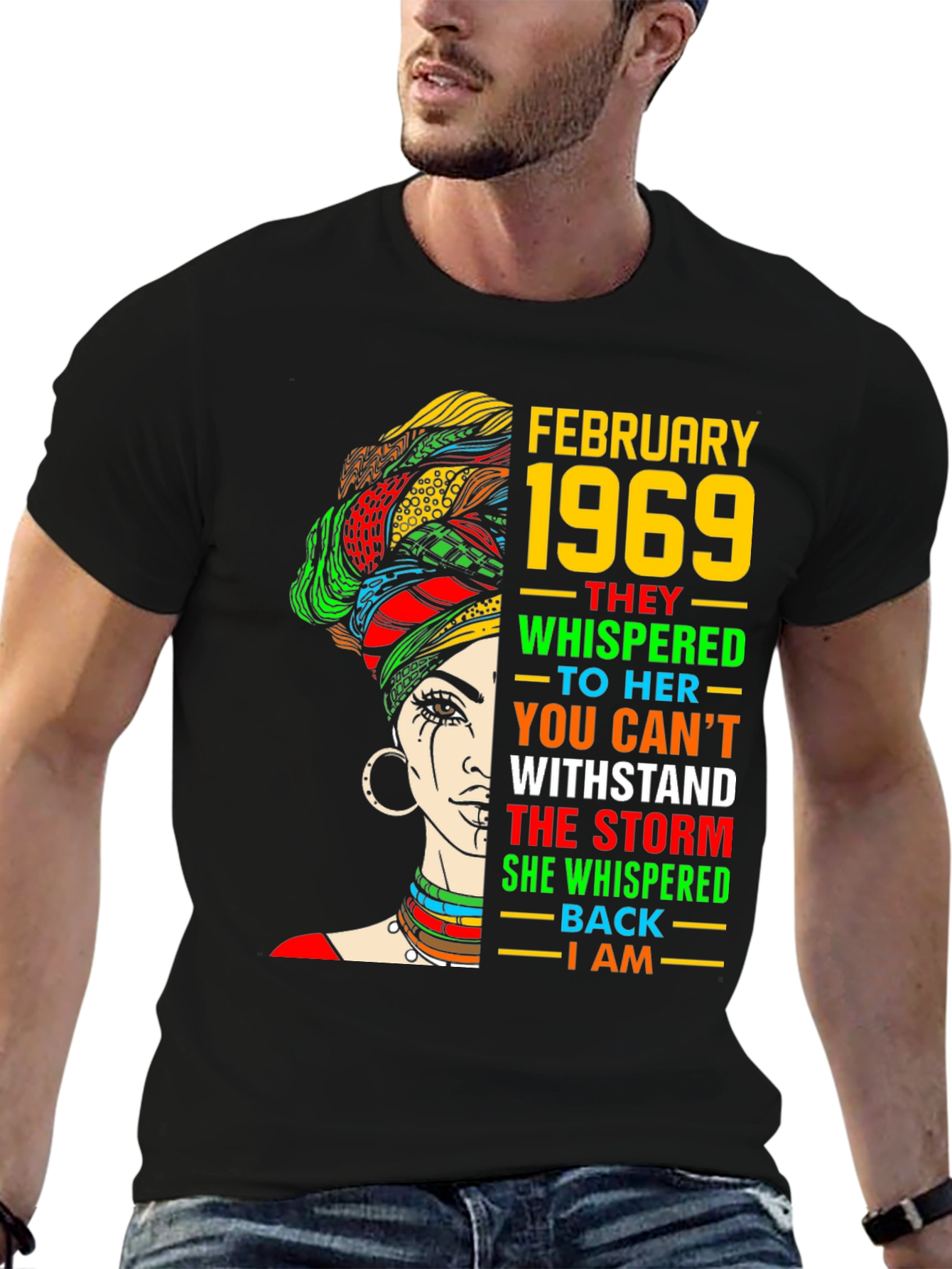 February 1969 Black Woman T-Shirt
