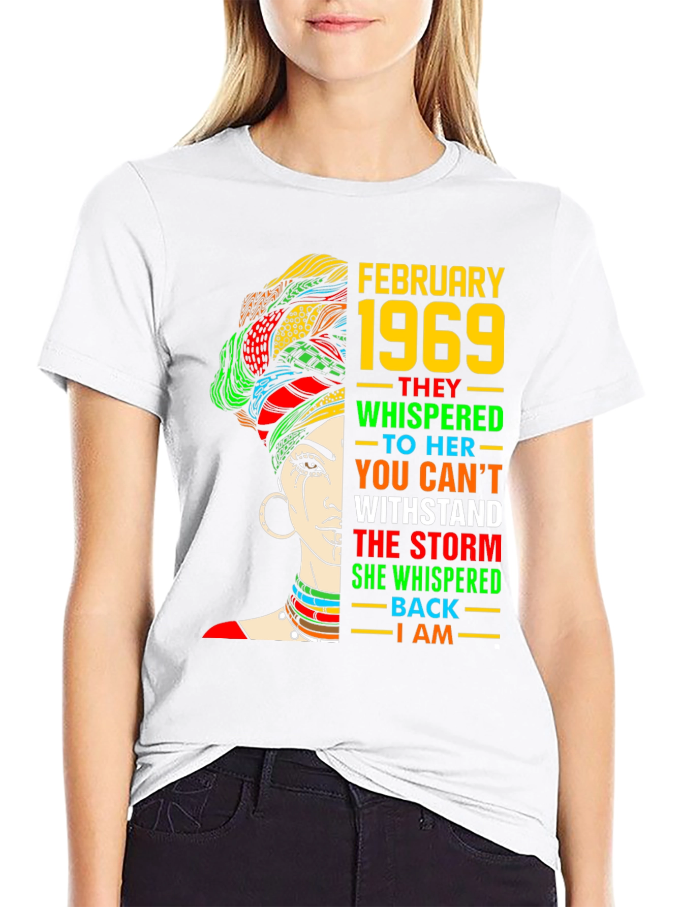February 1969 Black Woman T-Shirt
