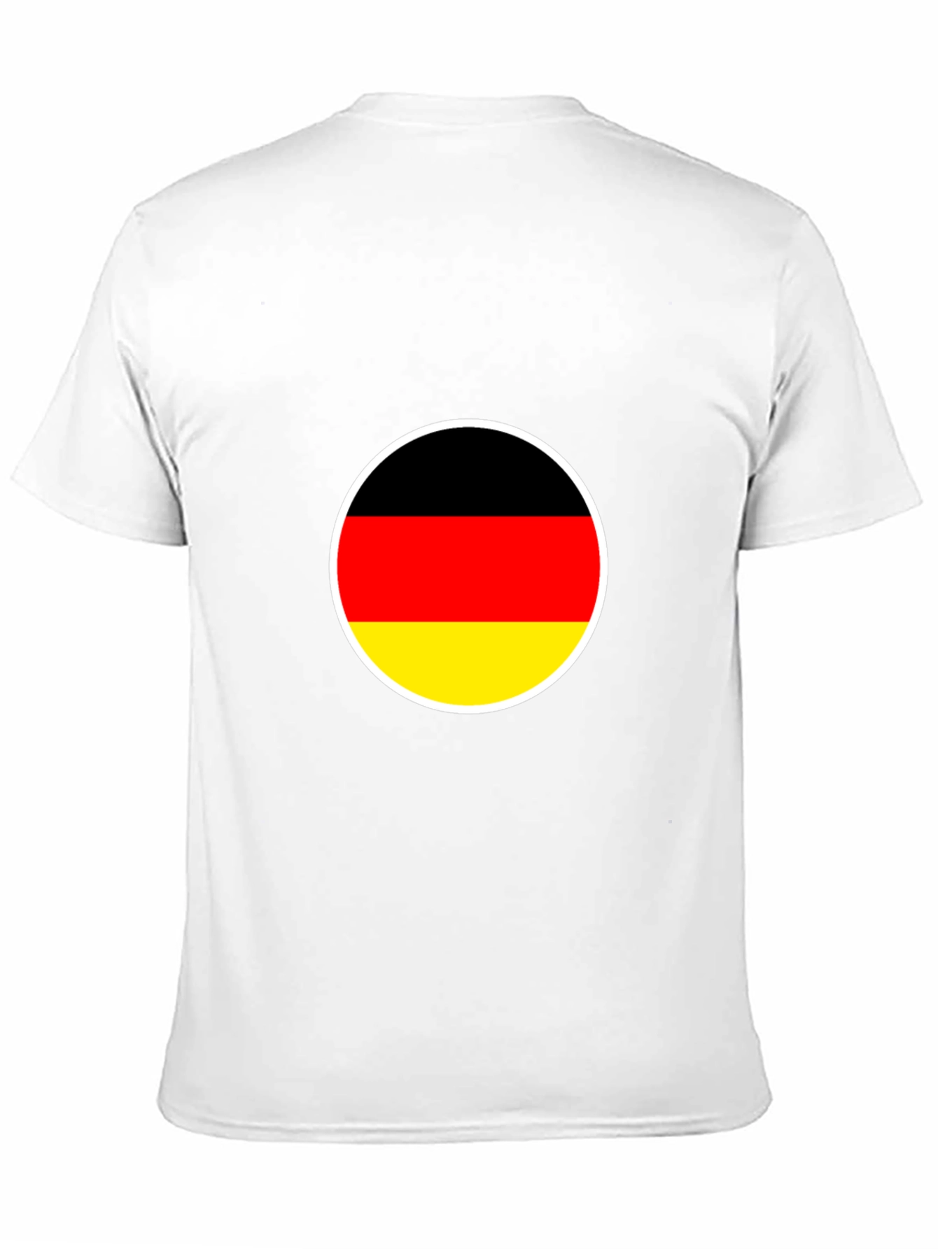 Germany Flag Graphic Black T-Shirt