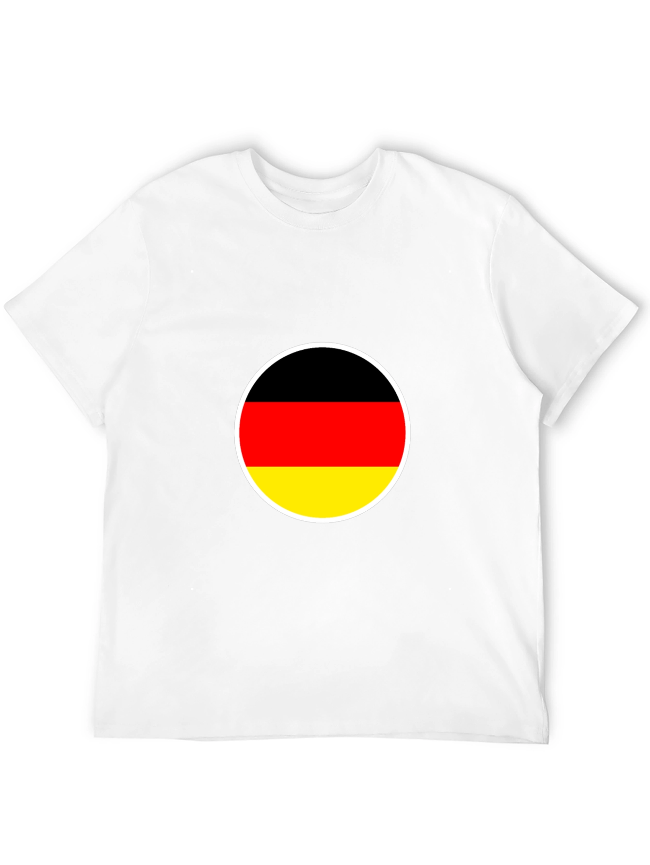 Germany Flag Graphic Black T-Shirt