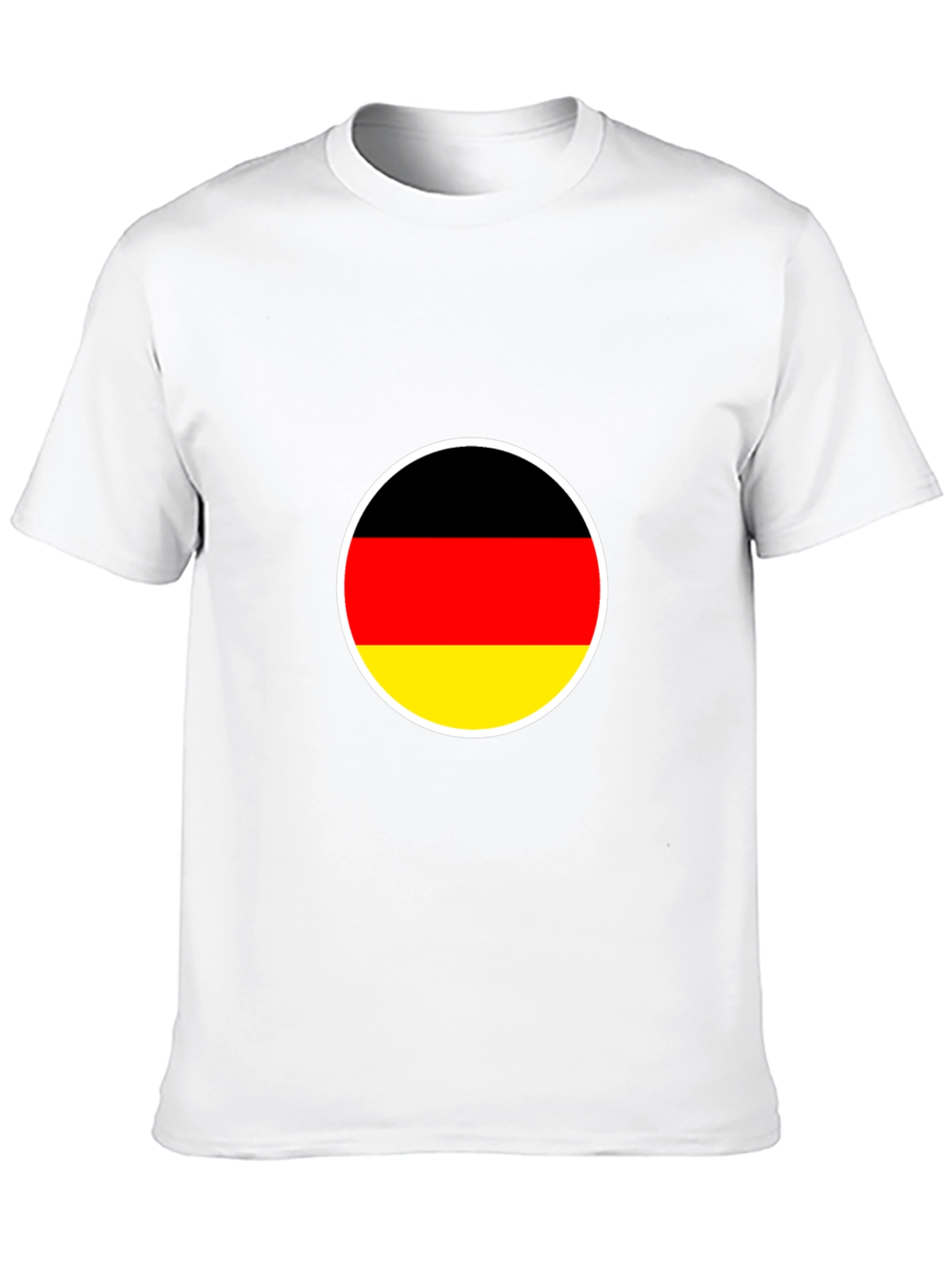 Germany Flag Graphic Black T-Shirt