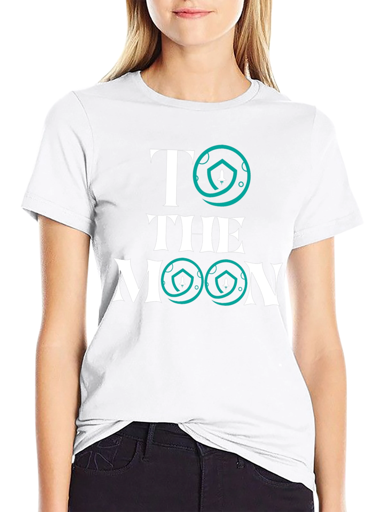 To the Moon Graphic Tee - Crypto Style!