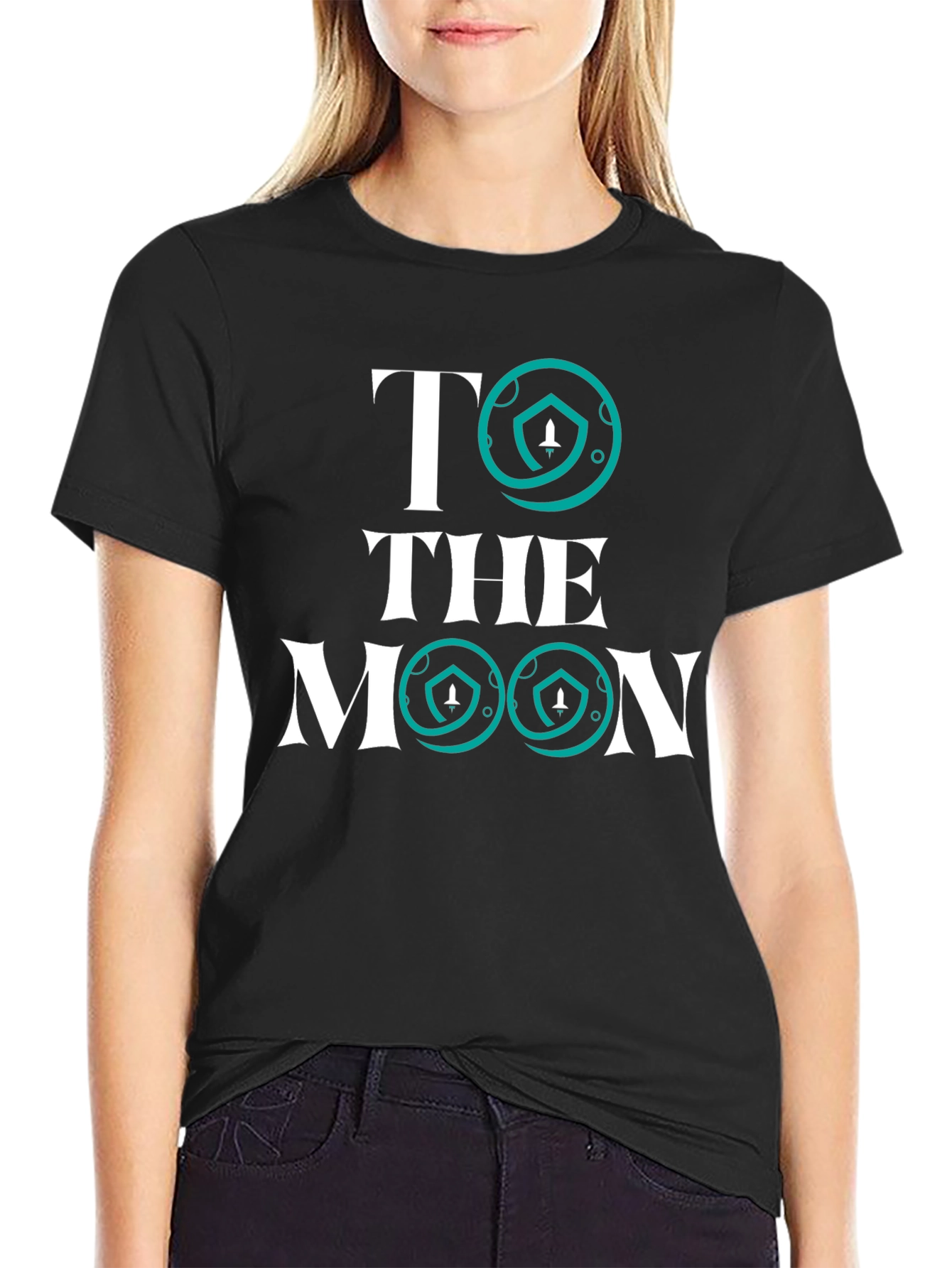 To the Moon Graphic Tee - Crypto Style!