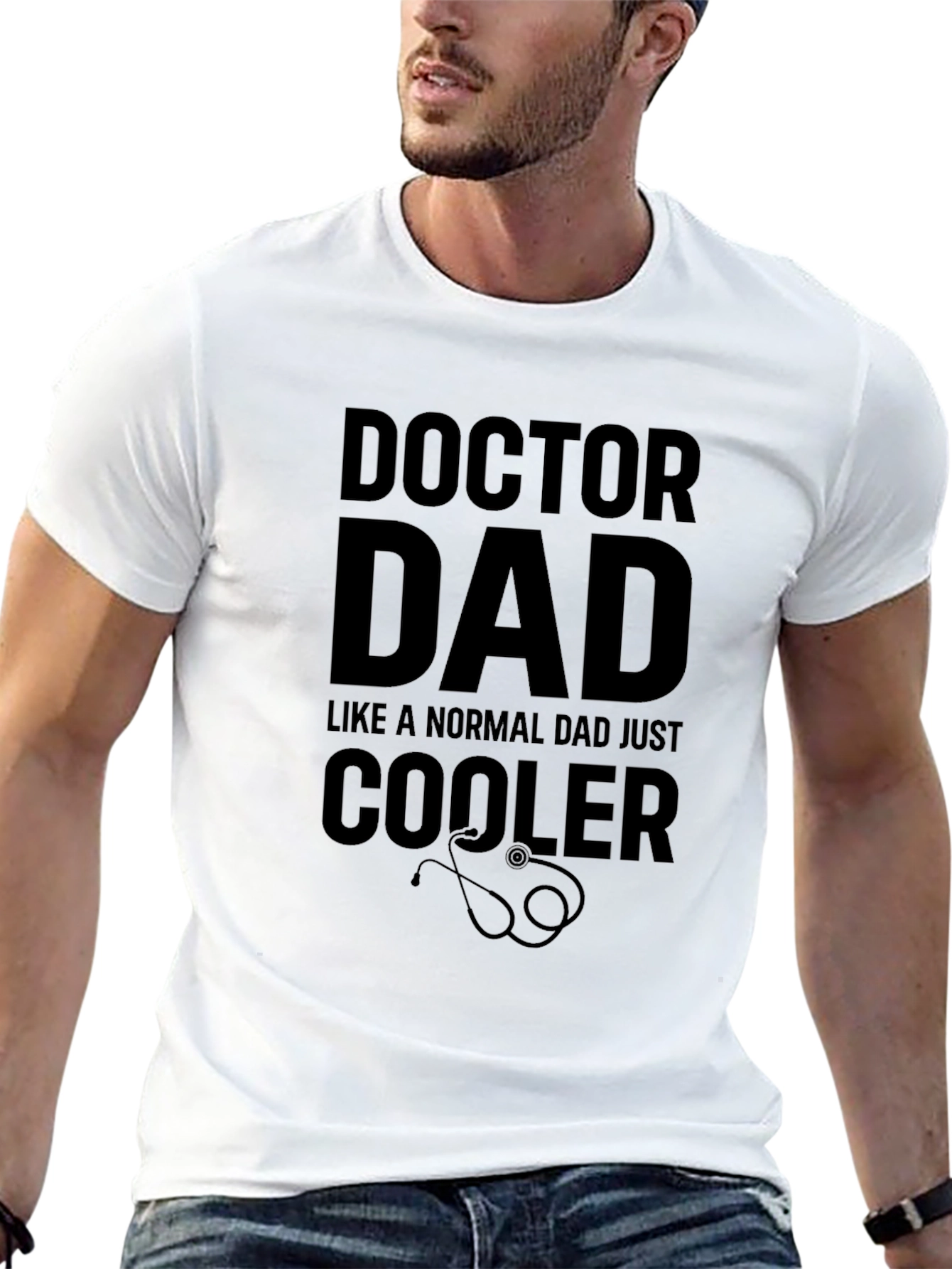 Doctor Dad T-Shirt: Cool Dad Edition