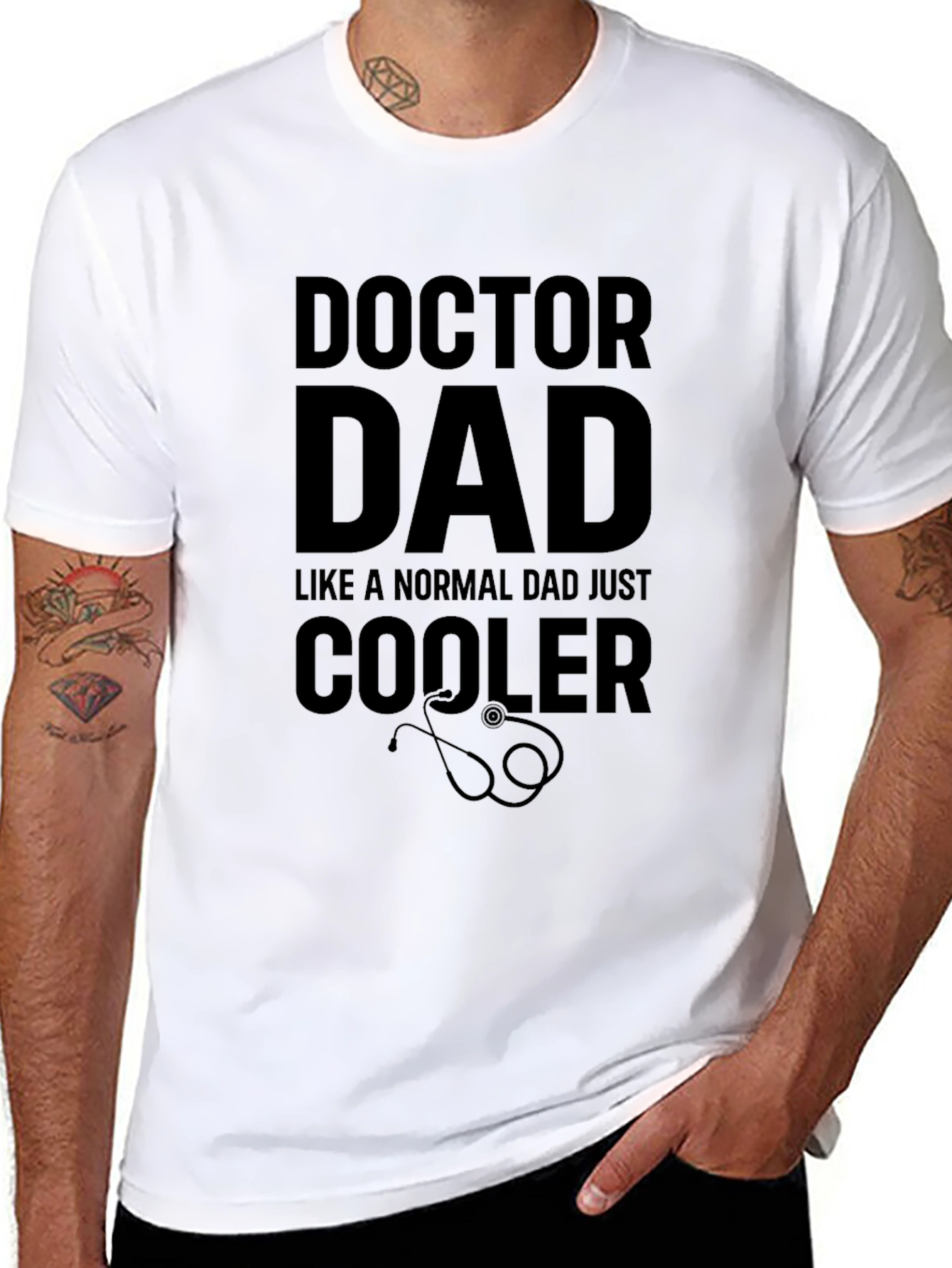 Doctor Dad T-Shirt: Cool Dad Edition