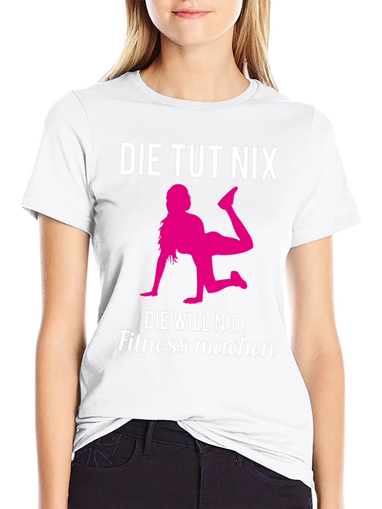 Fitness Motivation T-Shirt - Die Tut Nix