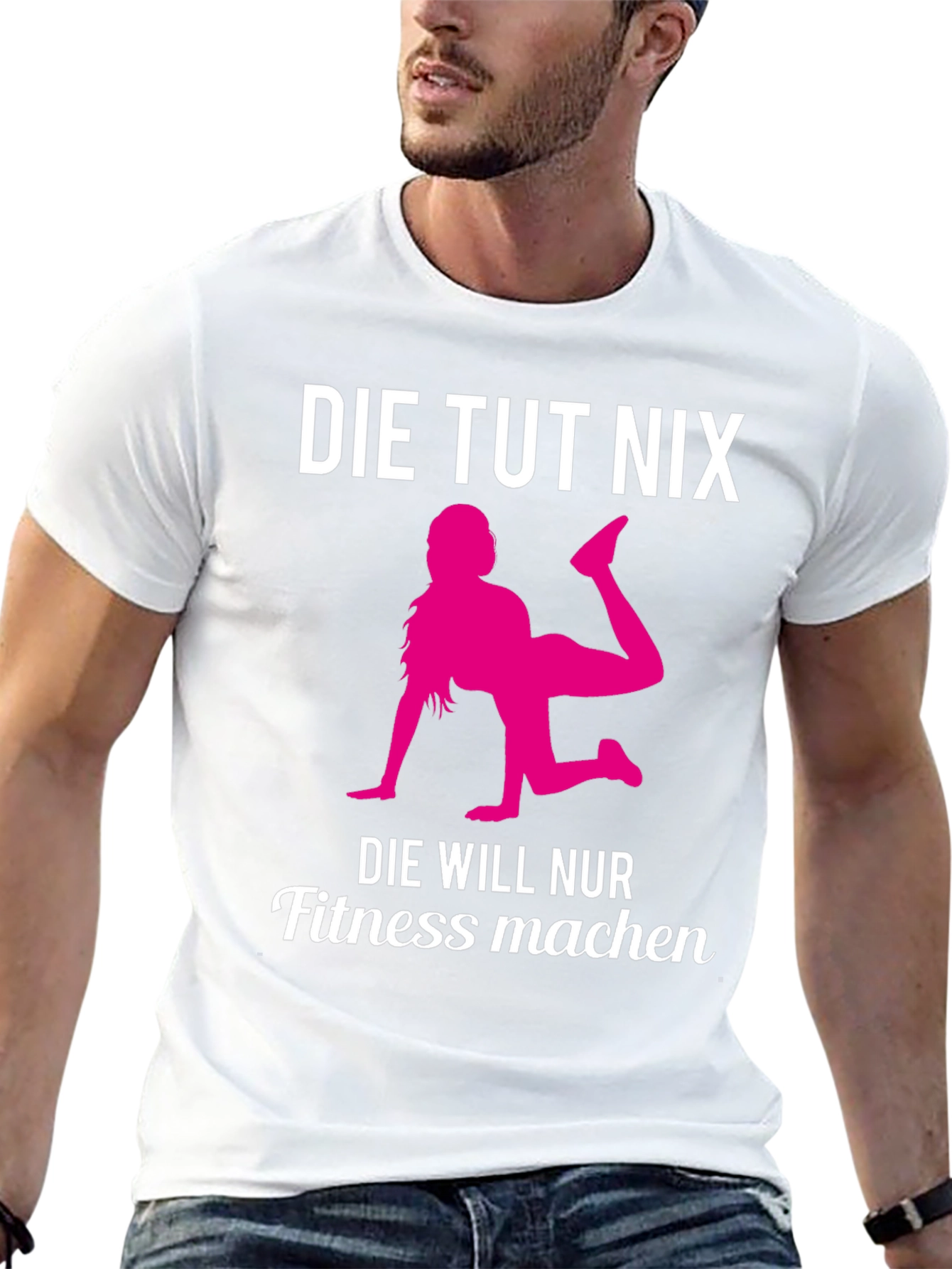 Fitness Motivation T-Shirt - Die Tut Nix