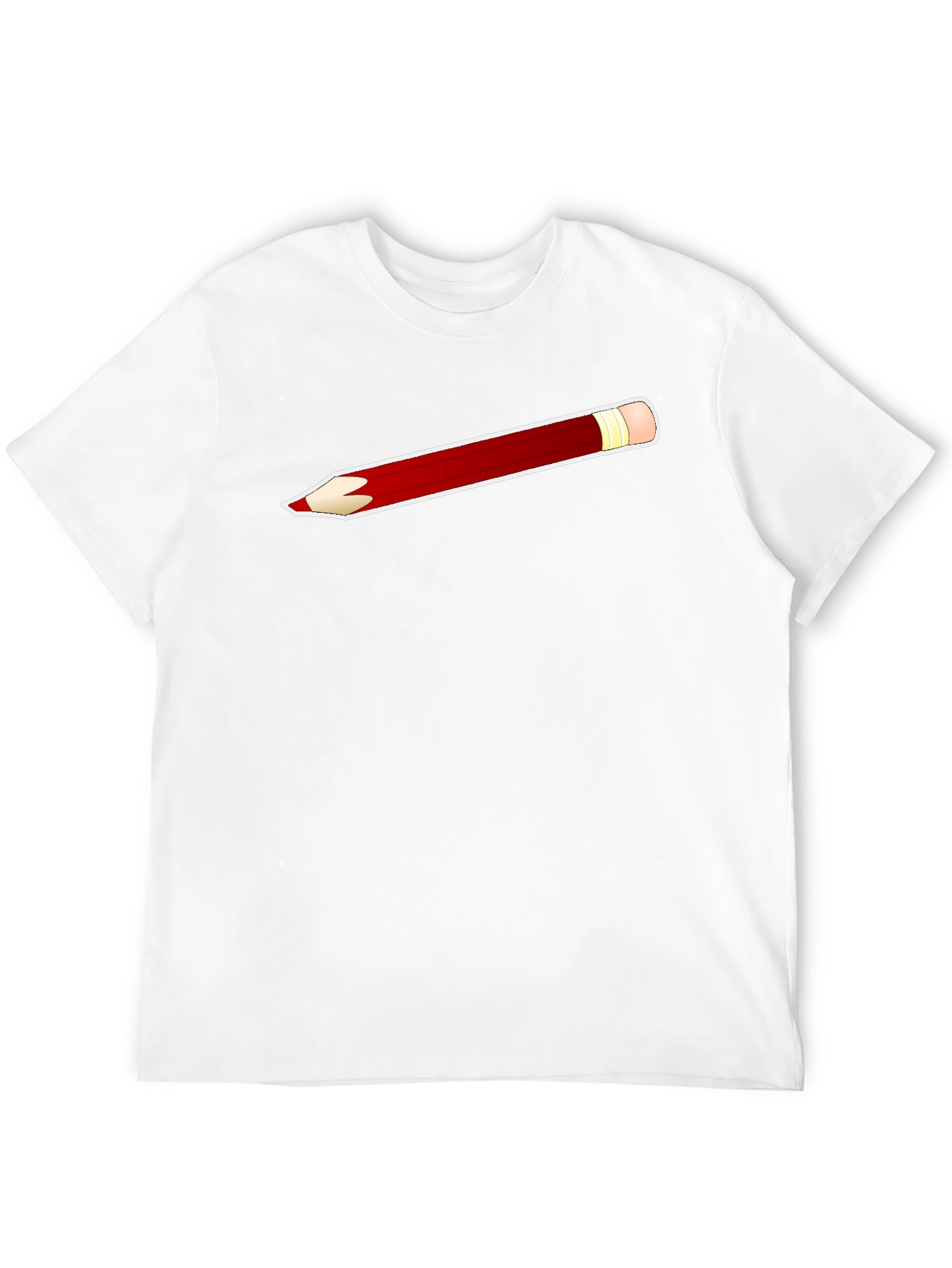 Pencil T-Shirt - Black Graphic Tee