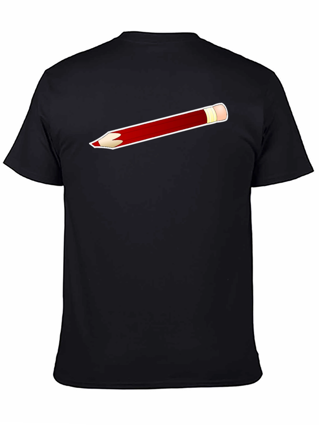 Pencil T-Shirt - Black Graphic Tee