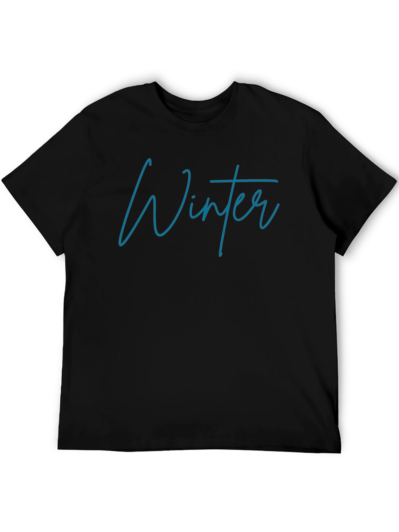 Winter Script T-Shirt - Stylish & Comfortable
