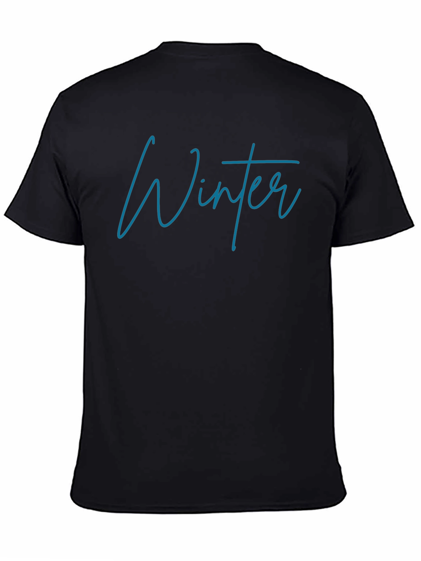 Winter Script T-Shirt - Stylish & Comfortable