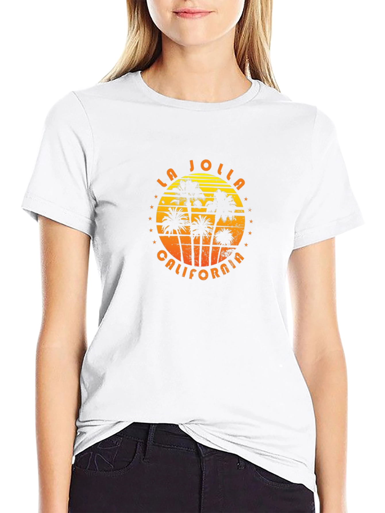 La Jolla California Palm Tree T-Shirt