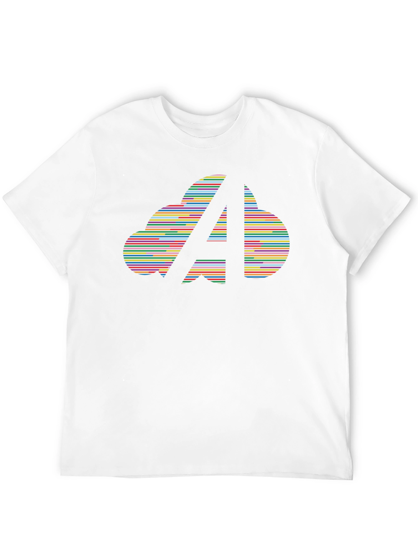 Retro A Cloud Black T-Shirt