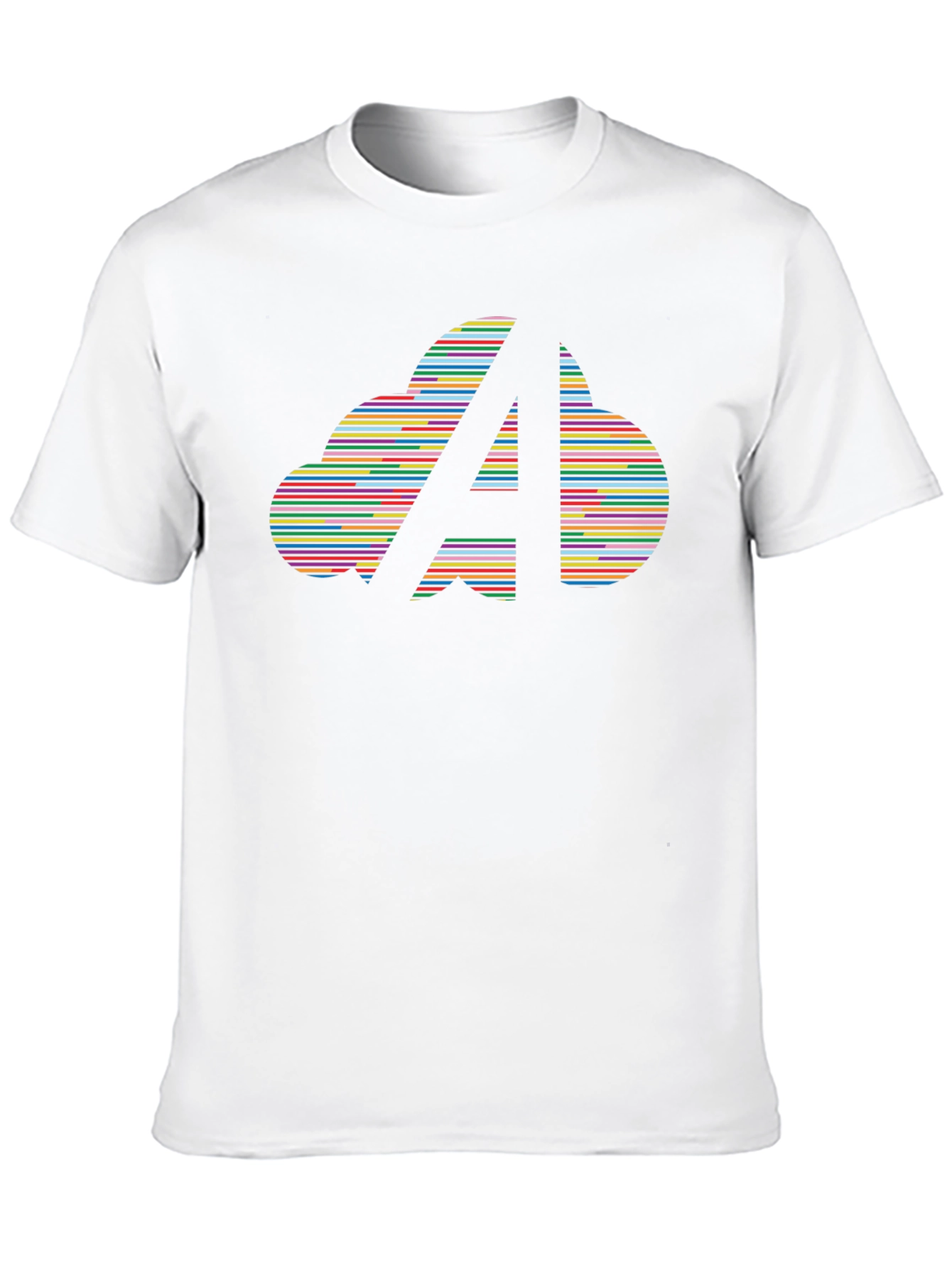 Retro A Cloud Black T-Shirt