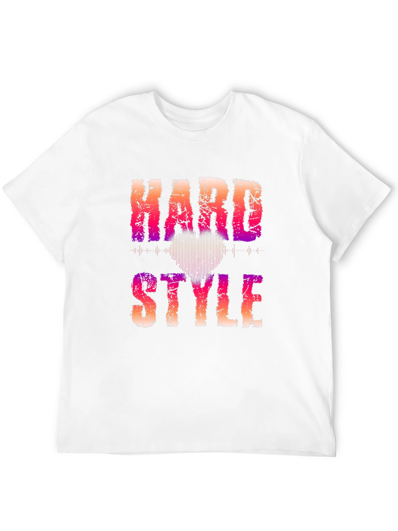 Hard Style Graphic Print Black T-Shirt