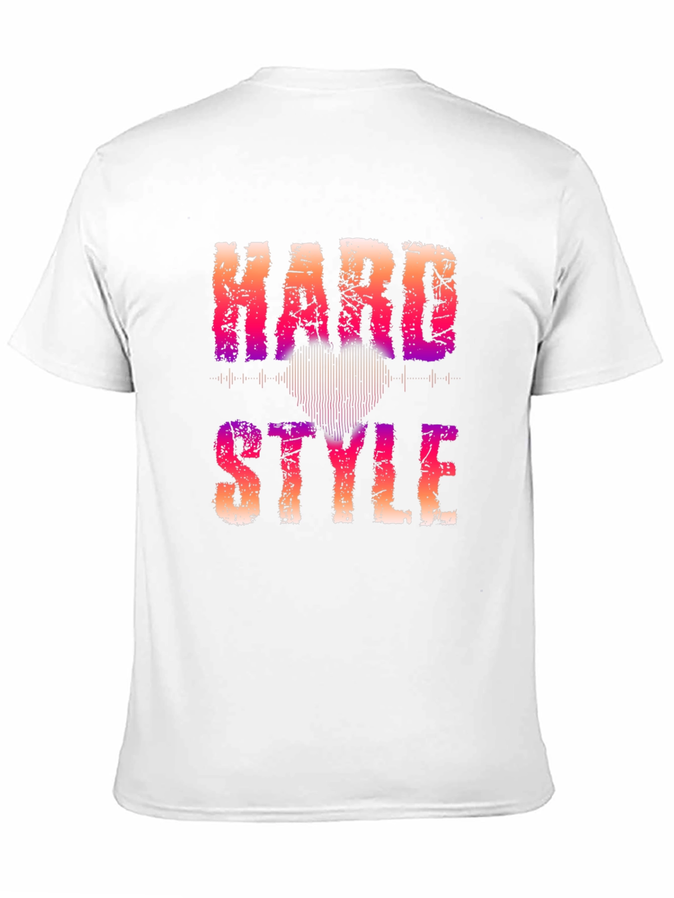 Hard Style Graphic Print Black T-Shirt